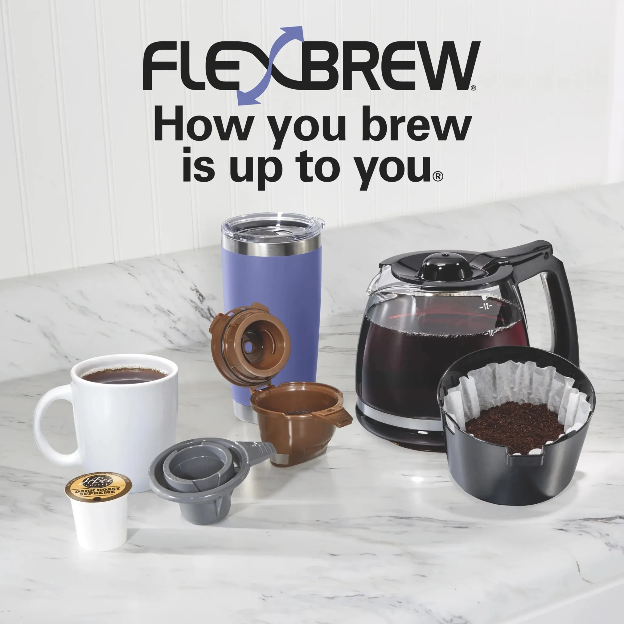 Coffee Maker - Single Serve & 12-Cup Coffee Pot - Image 8