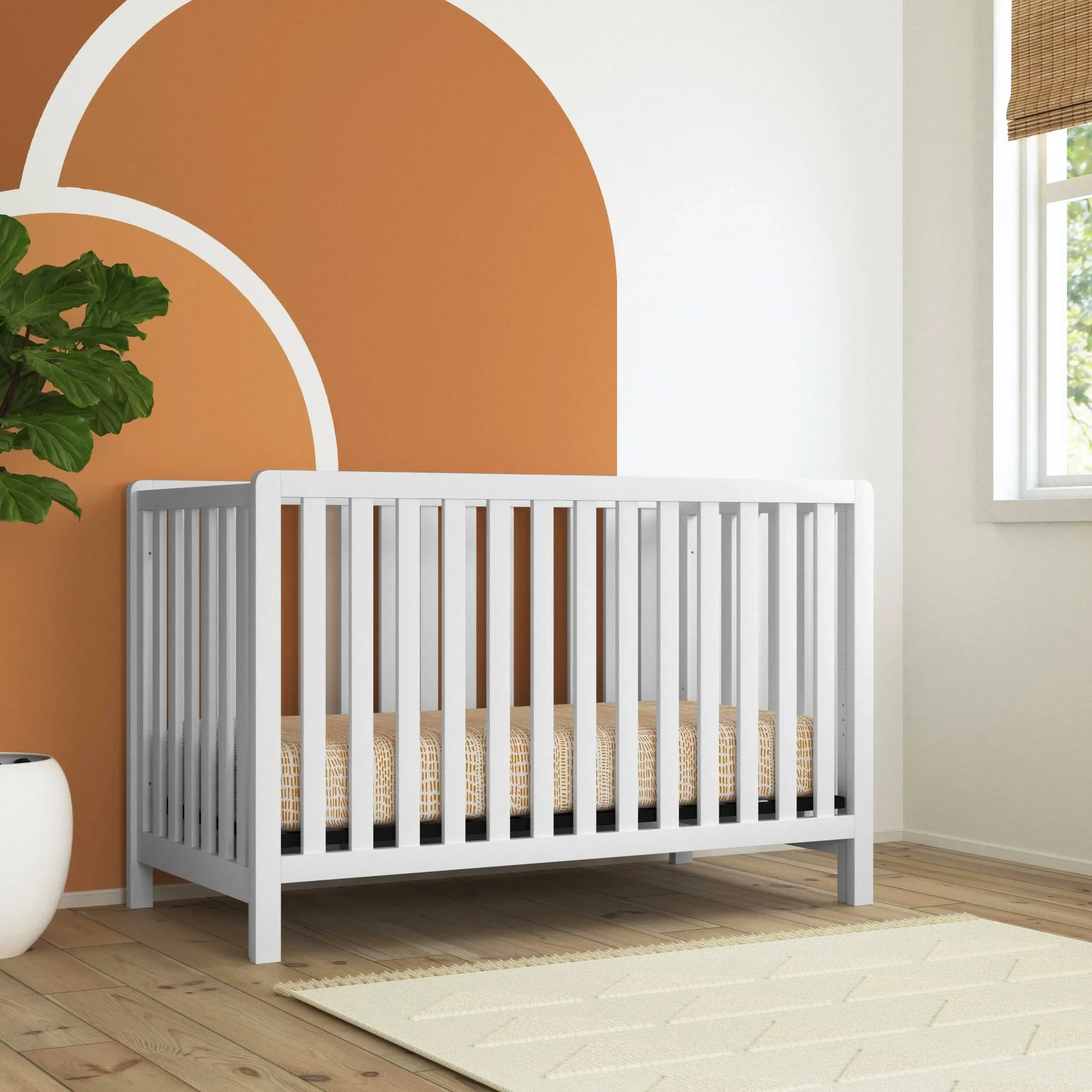 Colby 4-in-1 Convertible Crib - White - Image 3