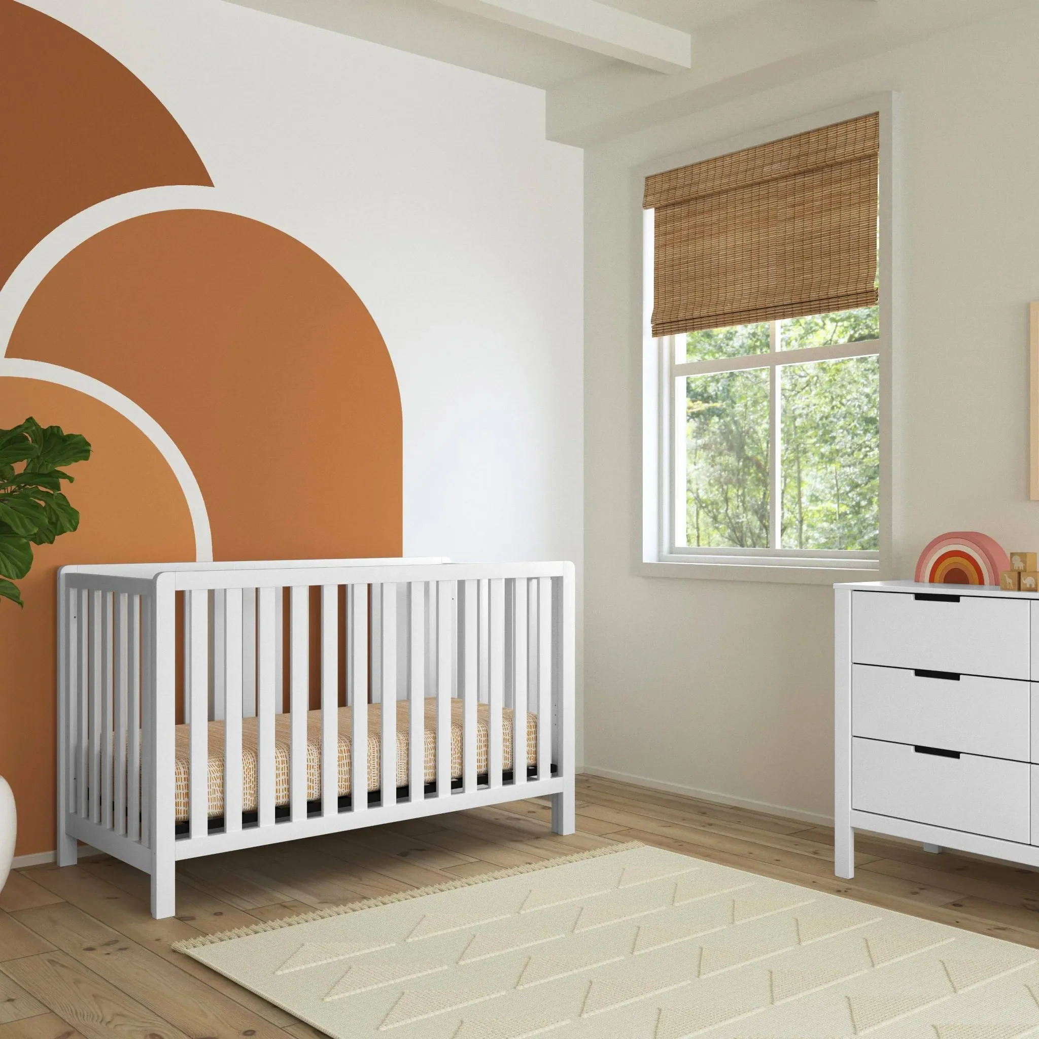 Colby 4-in-1 Convertible Crib - White - Image 5