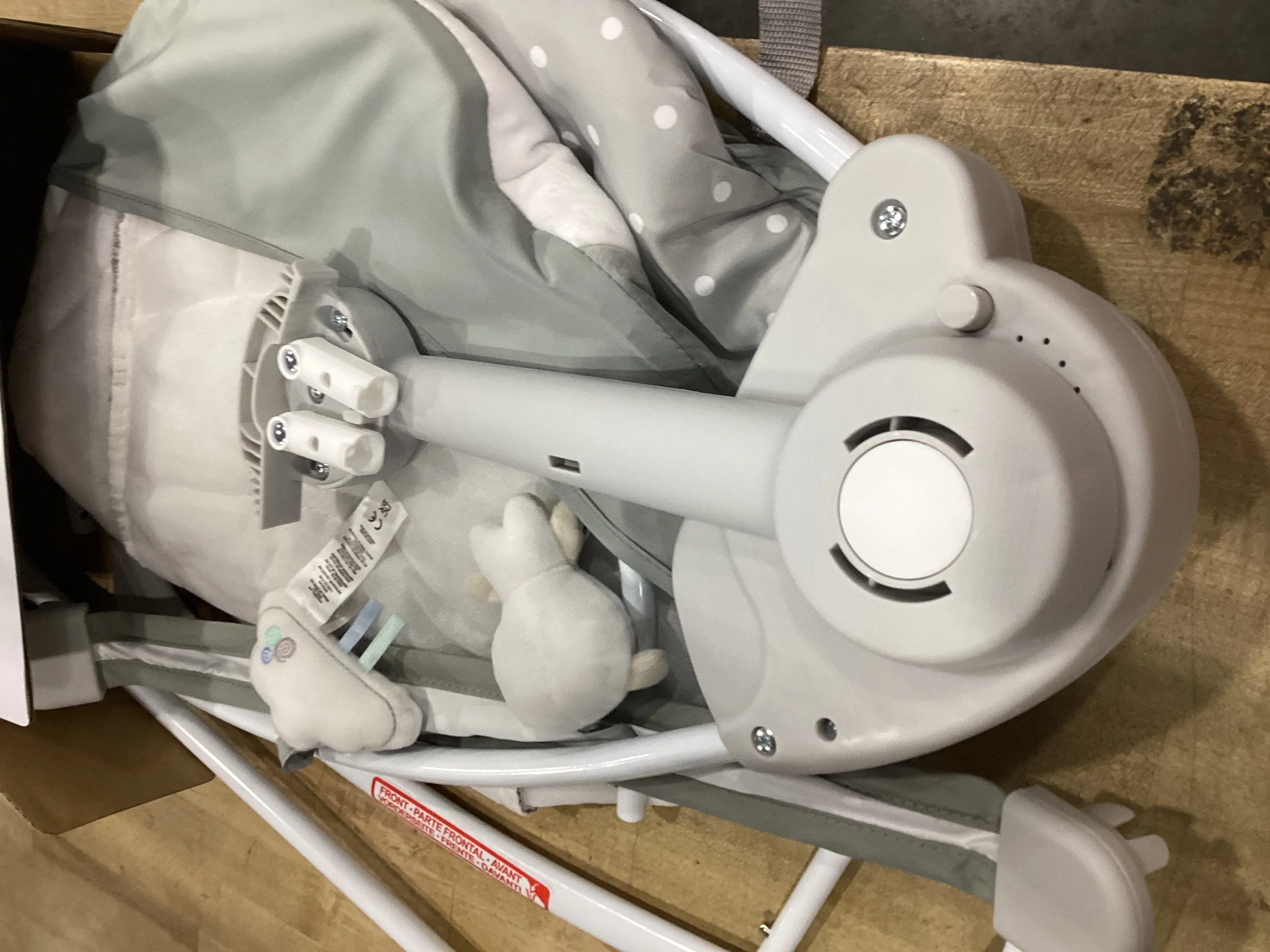 Comfort 2 Go Portable Swing - Cuddle Lamb - Image 3