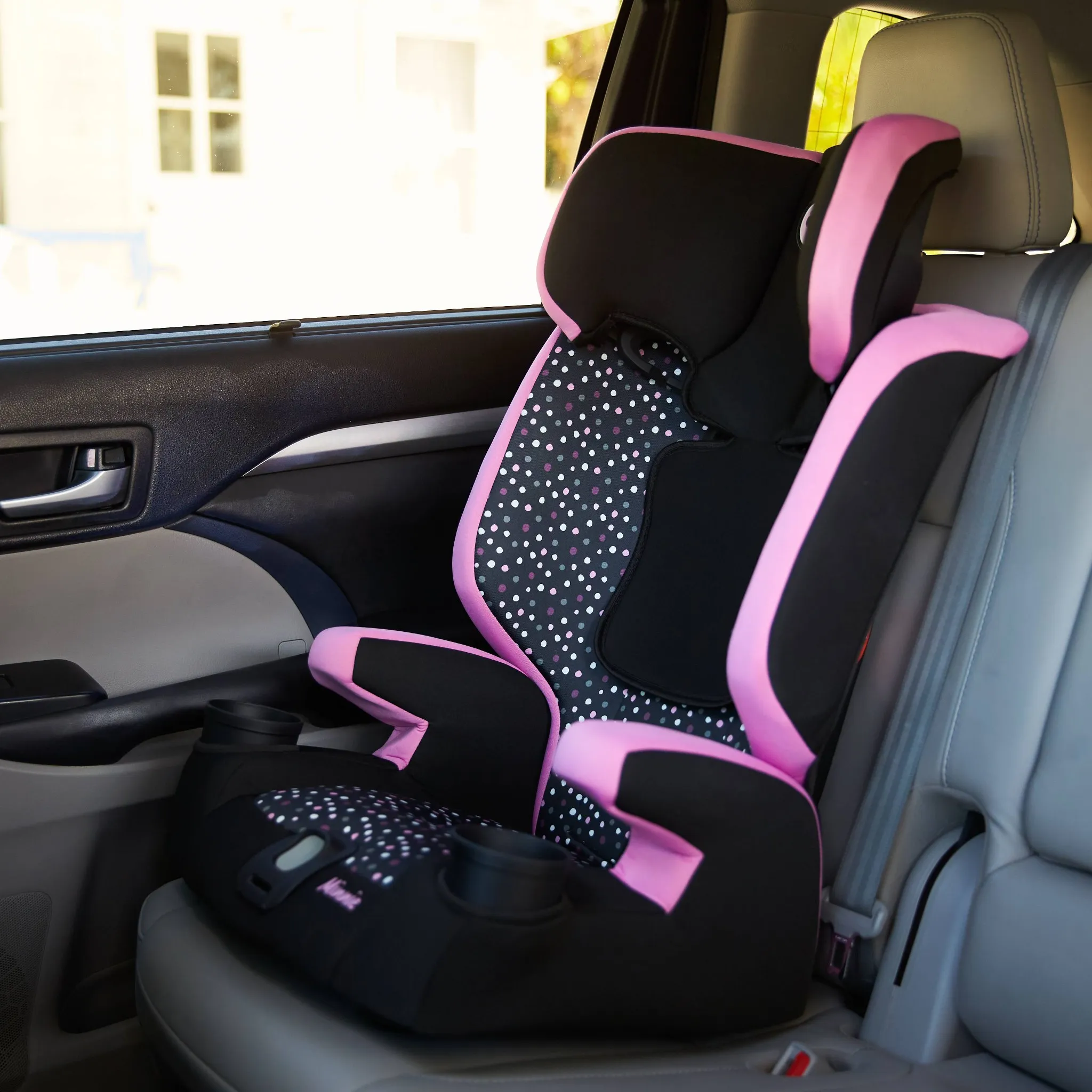 Comfort Ride Harness Booster - Minnie Dot Party - Image 9