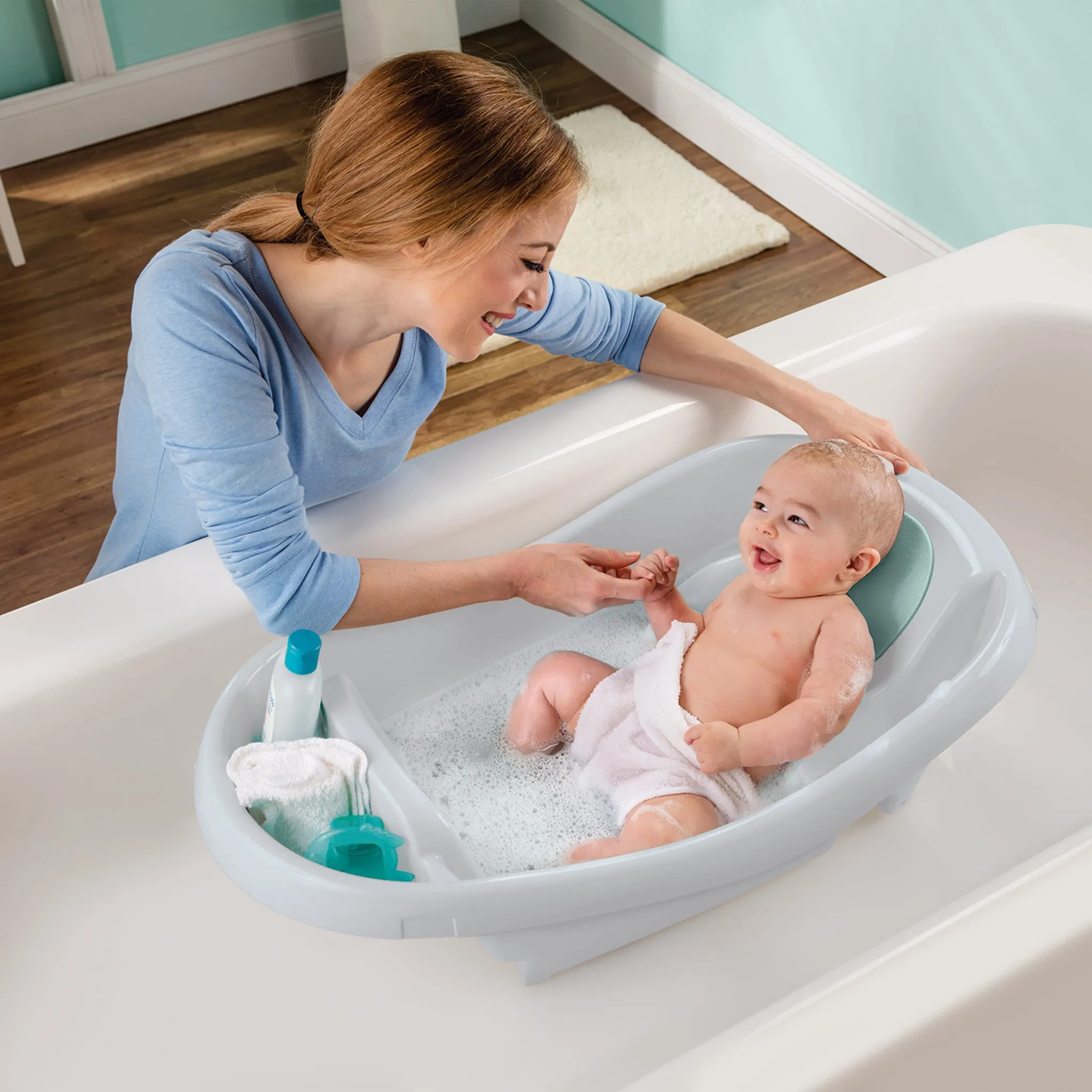 Comfy Clean Deluxe Bather - Green - Image 4