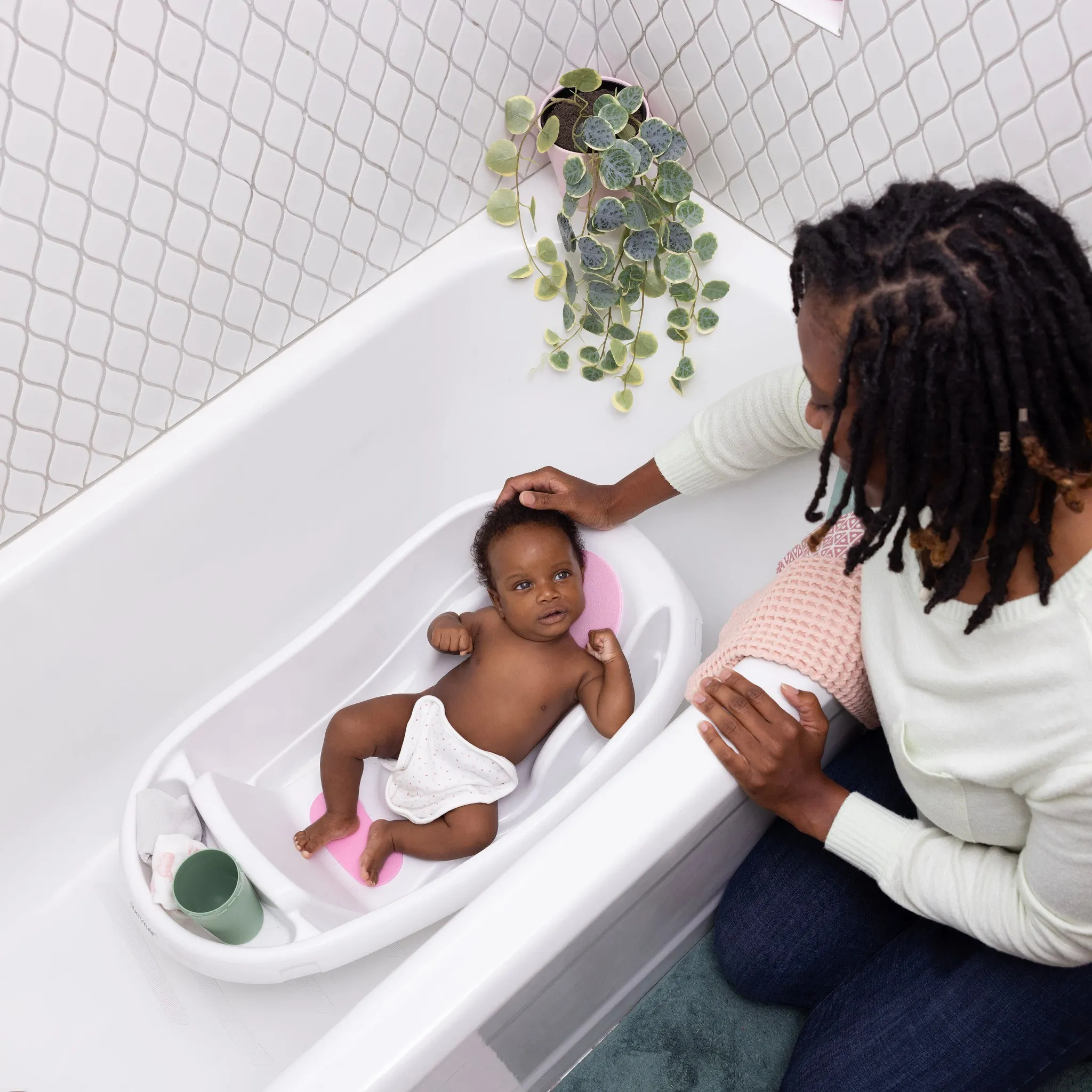 Comfy Clean Deluxe Bather - Pink - Image 4