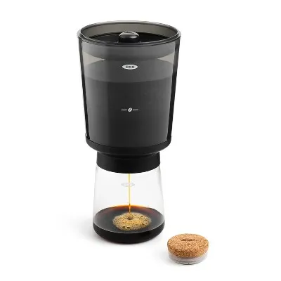 Compact Cold-Brew Coffee Maker Black - Image 3