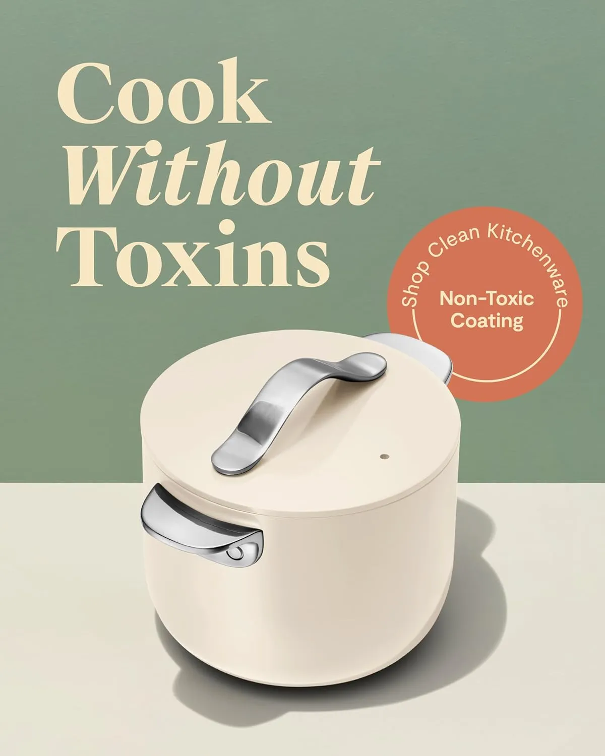 2 Qt Petite Cooker with Lid - Cream - Image 4