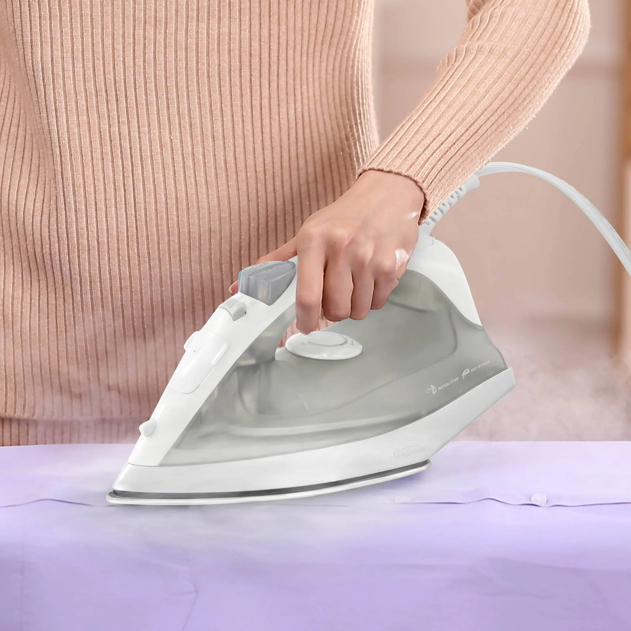 Compact Steam Iron with Shot of Steam Feature - Image 3