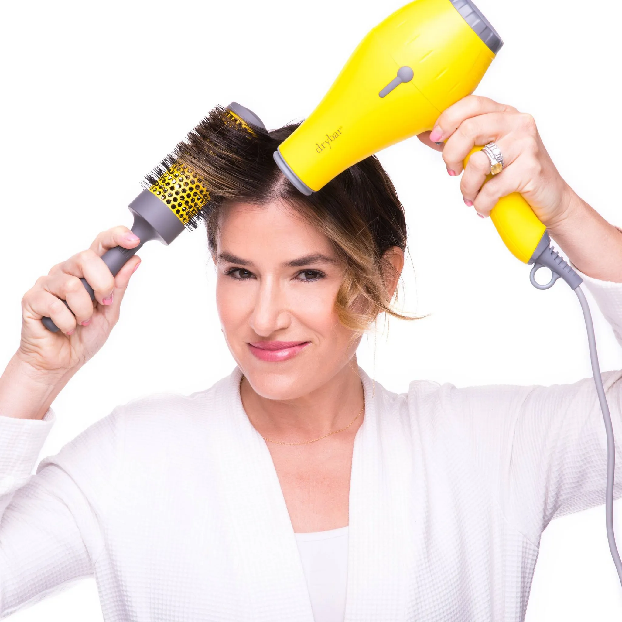 Compact Travel Hair Dryer - Yellow - Image 3