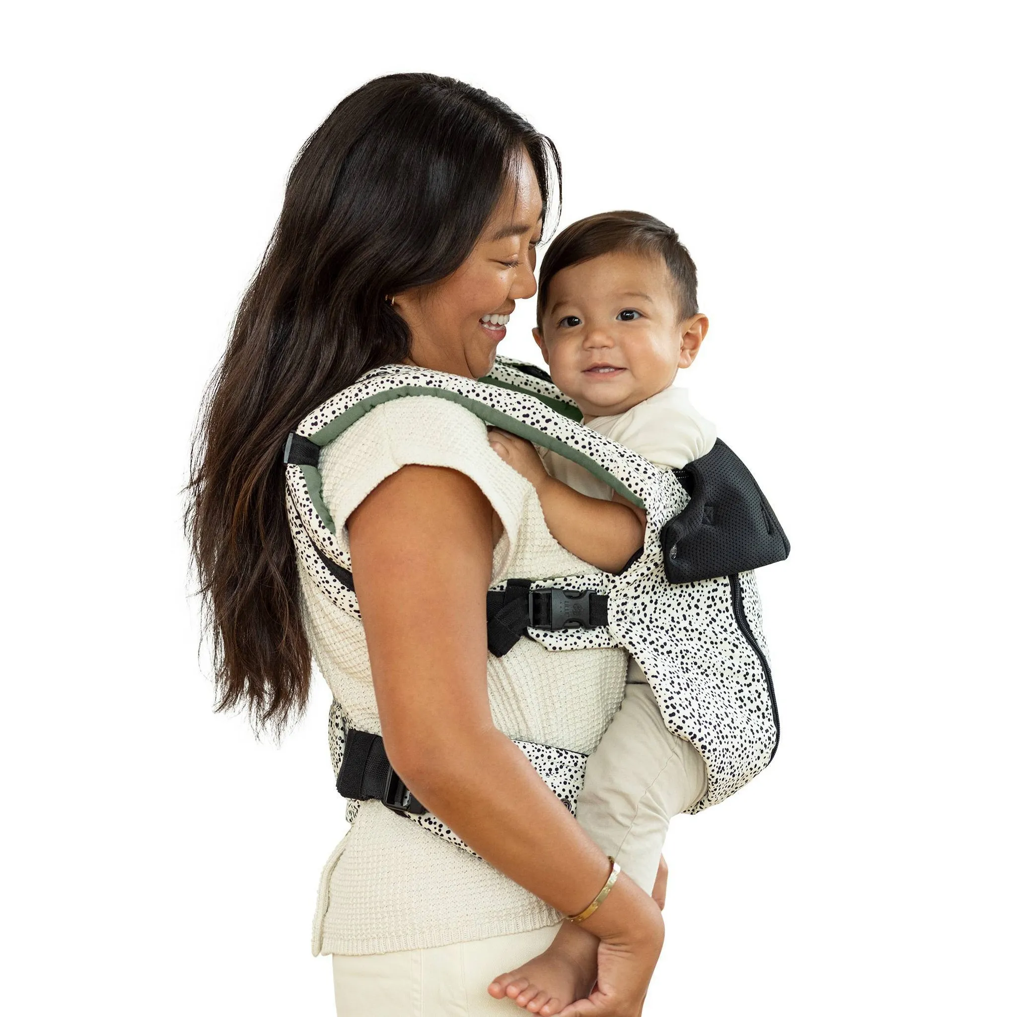 Complete All Seasons Baby Carrier - Salt & Pepper - Image 3