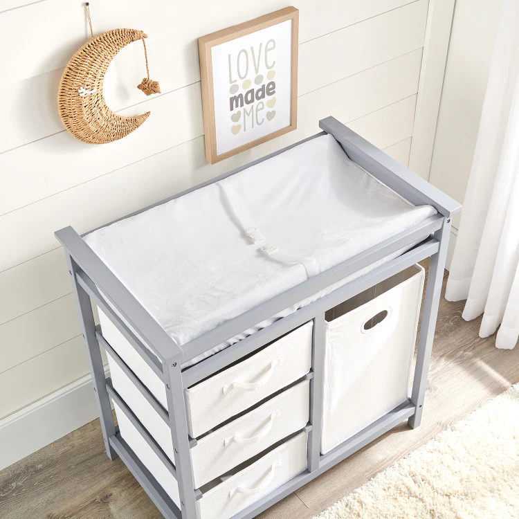 Contoured Changing Pad with Removable Cover - Image 7