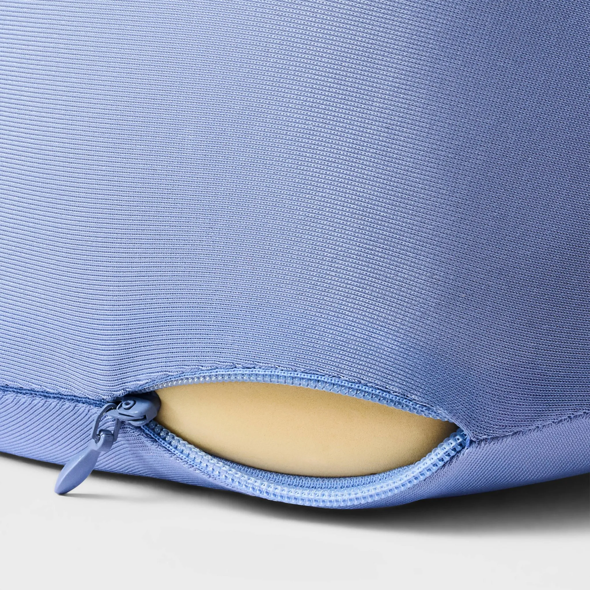 Contoured Memory Foam Neck Pillow - Open Story™ Blue - Image 3