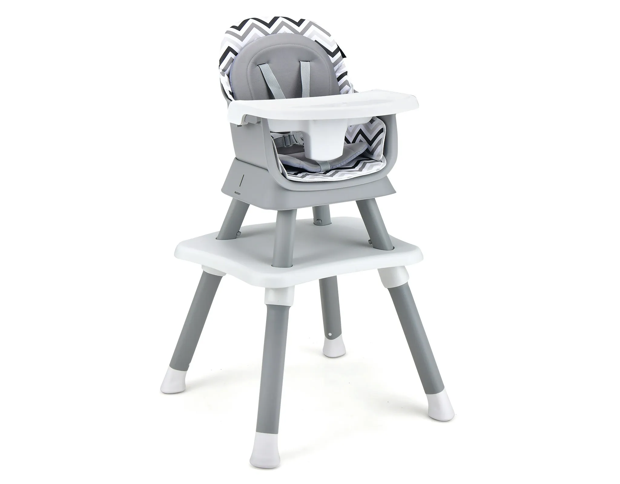 Convertible Baby High Chair - Wave Gray
