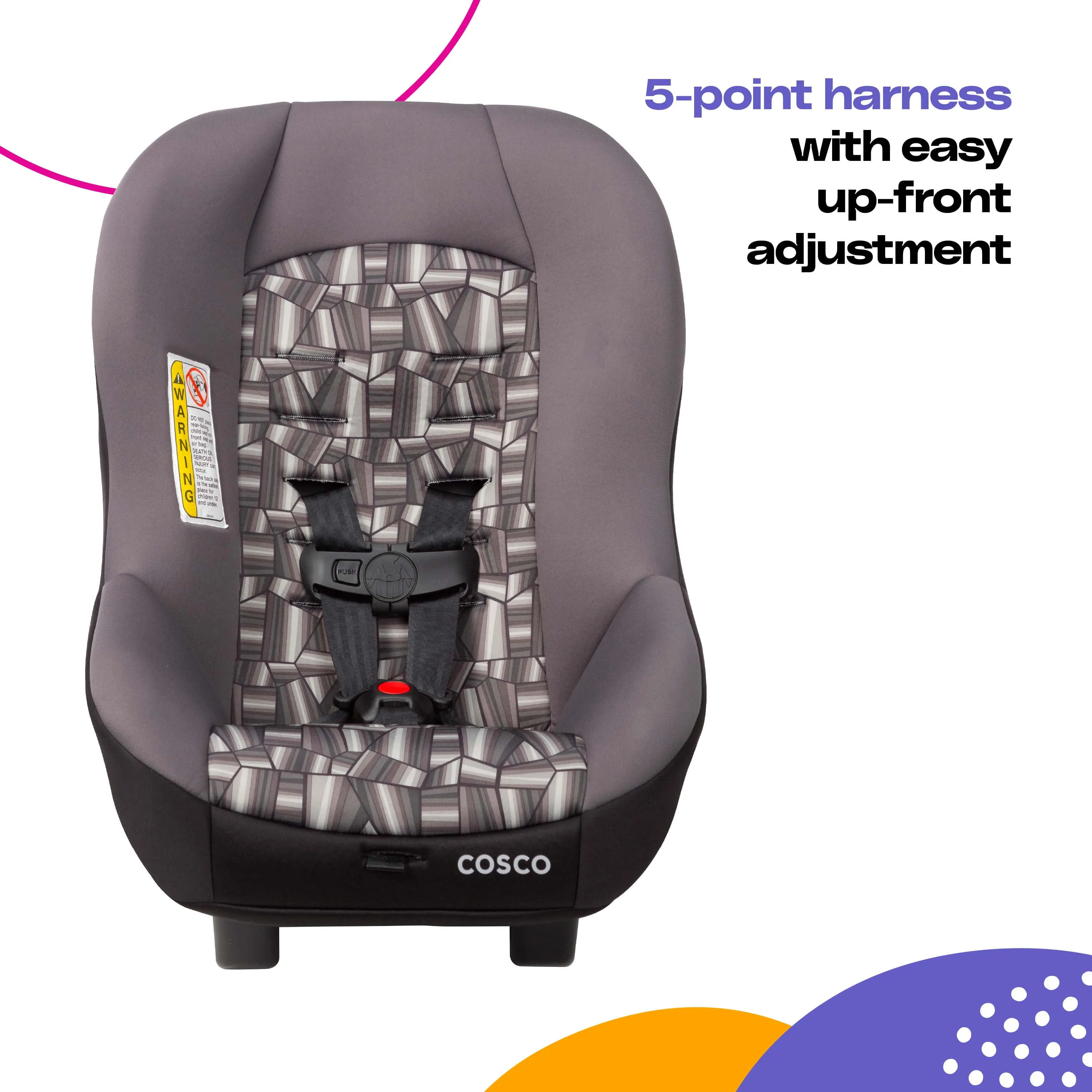 Convertible Car Seat - Cobblestone - Image 3