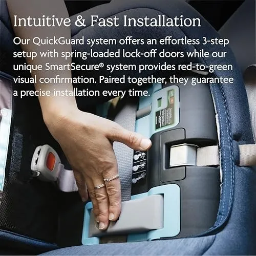Rove Convertible Car Seat - Cody (Coastal Blue) - Image 4