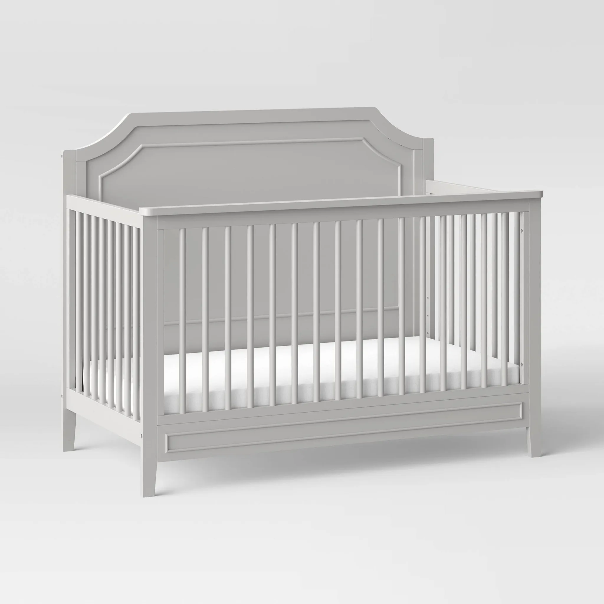 Convertible Crib - Fog Gray