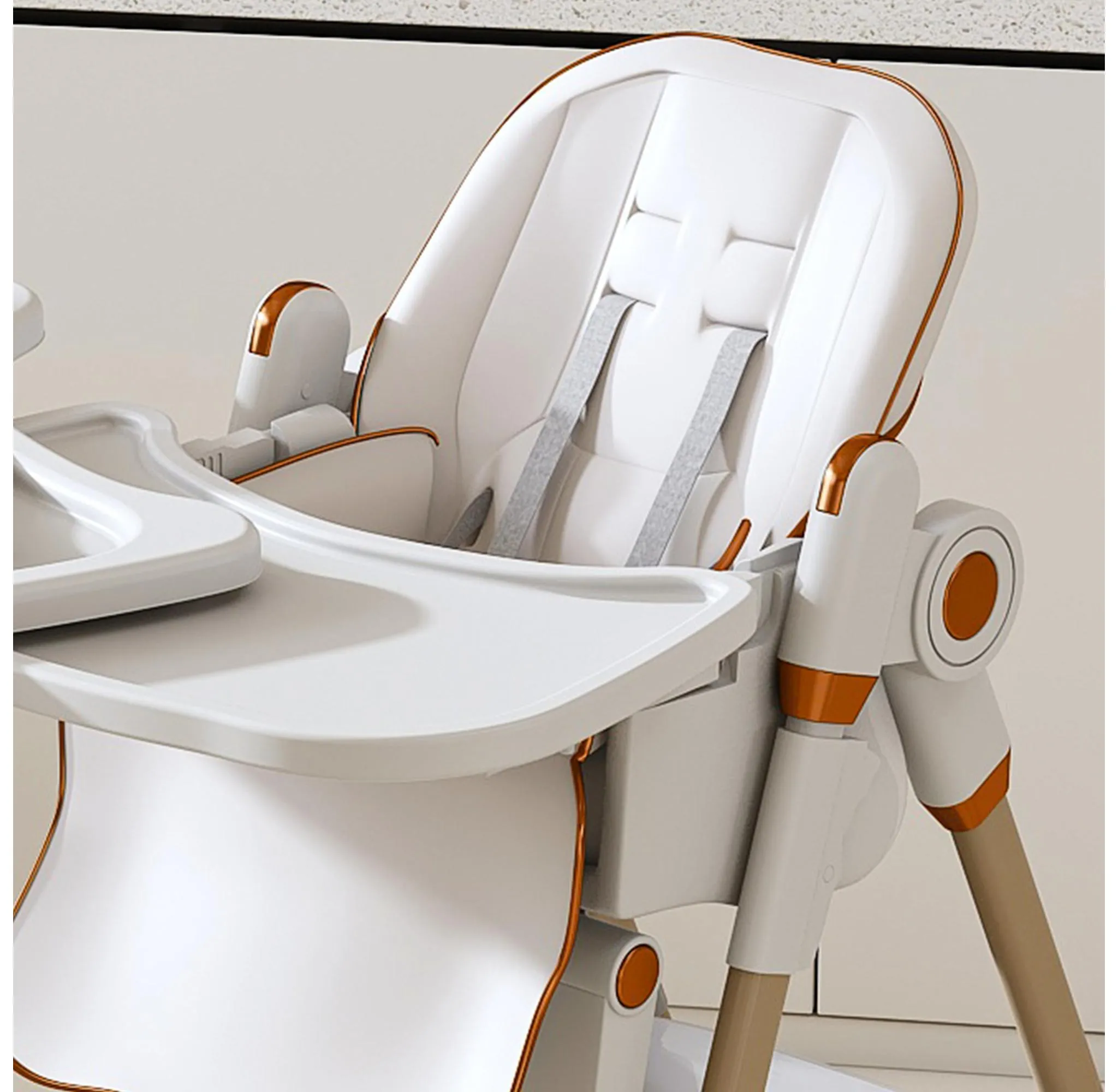 5 in 1 Convertible High Chair - White - Image 5