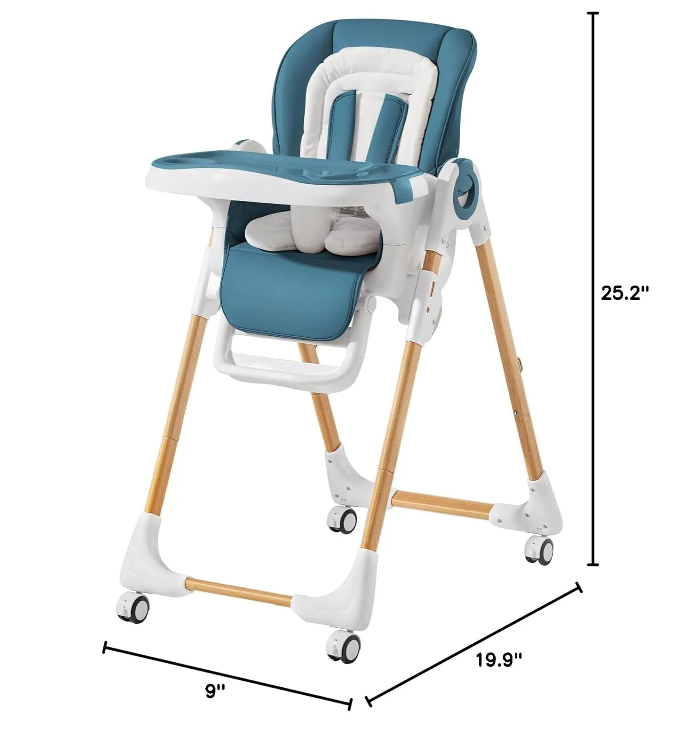 Convertible High Chairs - Sea Blue