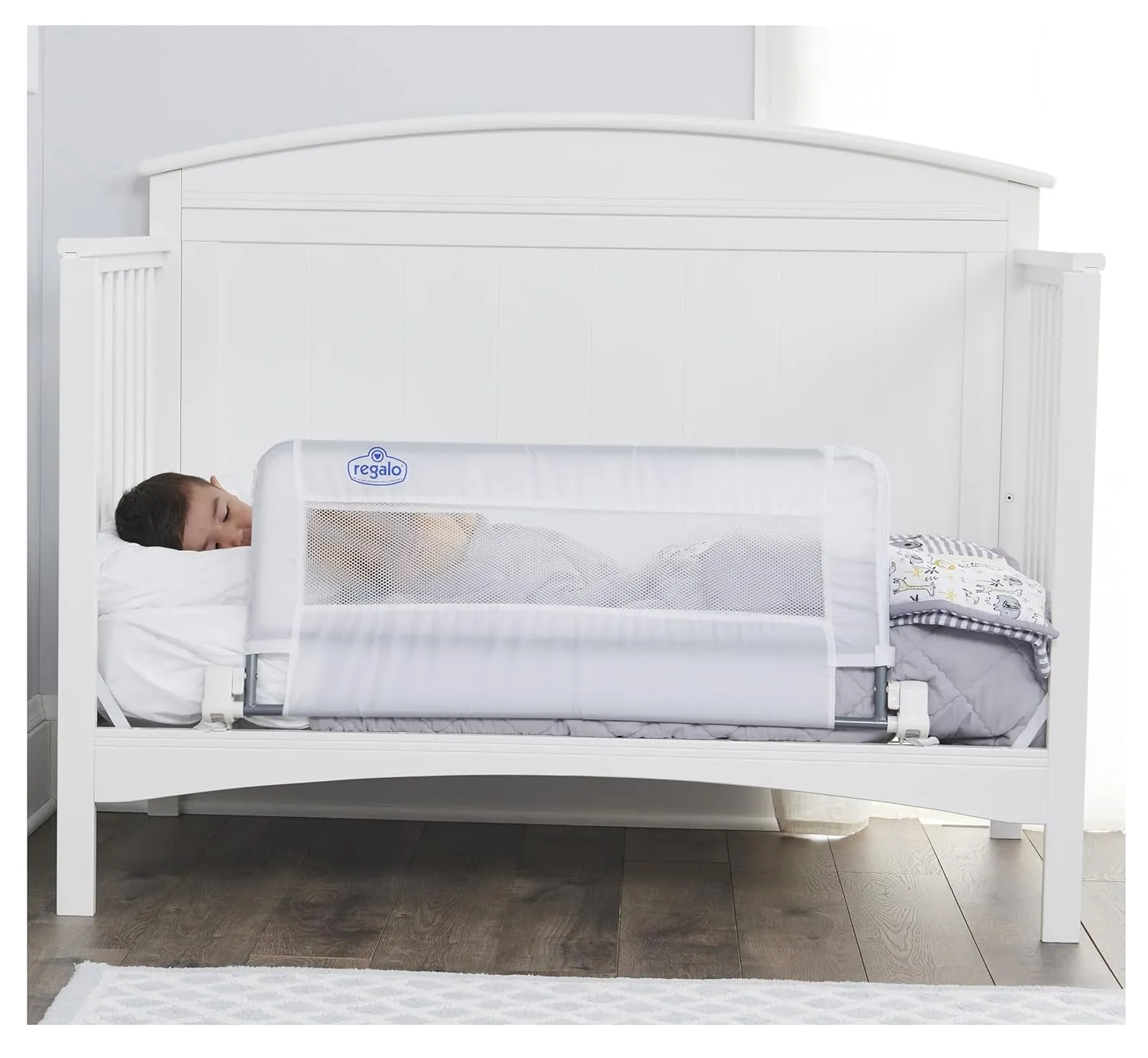 Convertible Swing Down Crib Rail