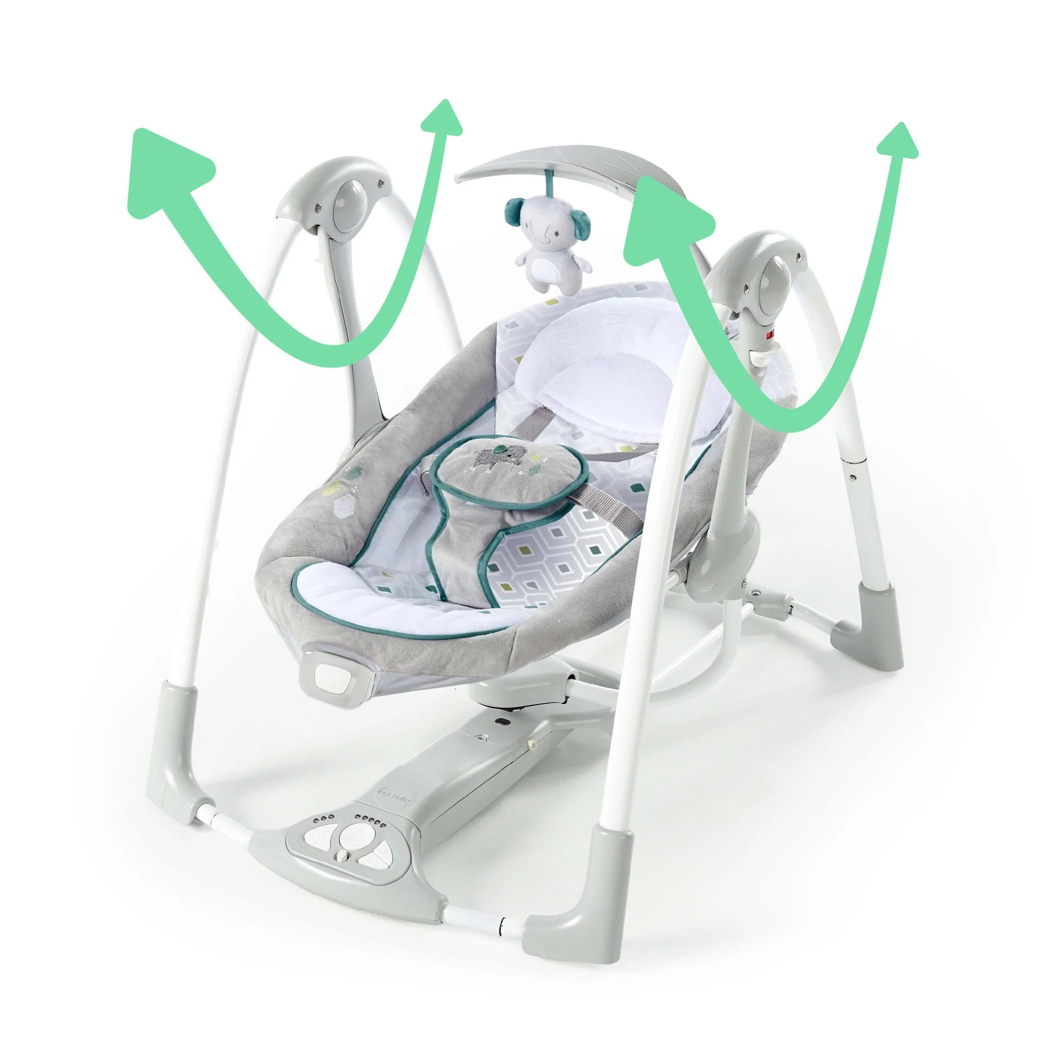 ConvertMe 2-in-1 Baby Swing - Nash - Image 2