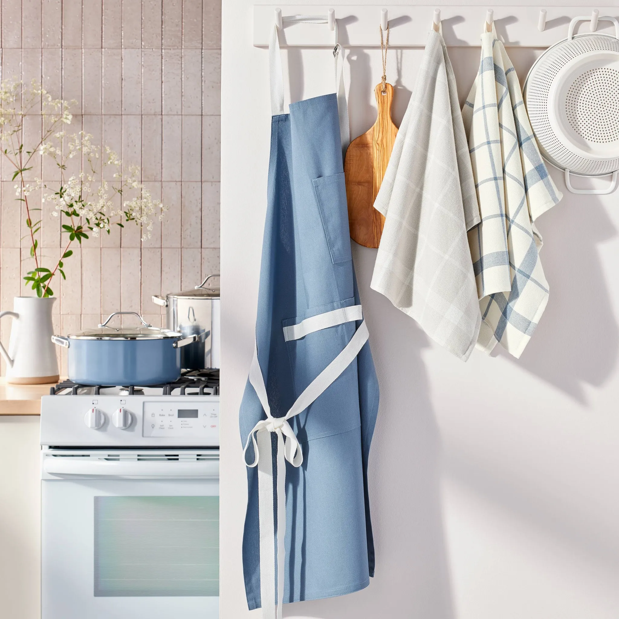 Cooking Apron - Blue - Image 2