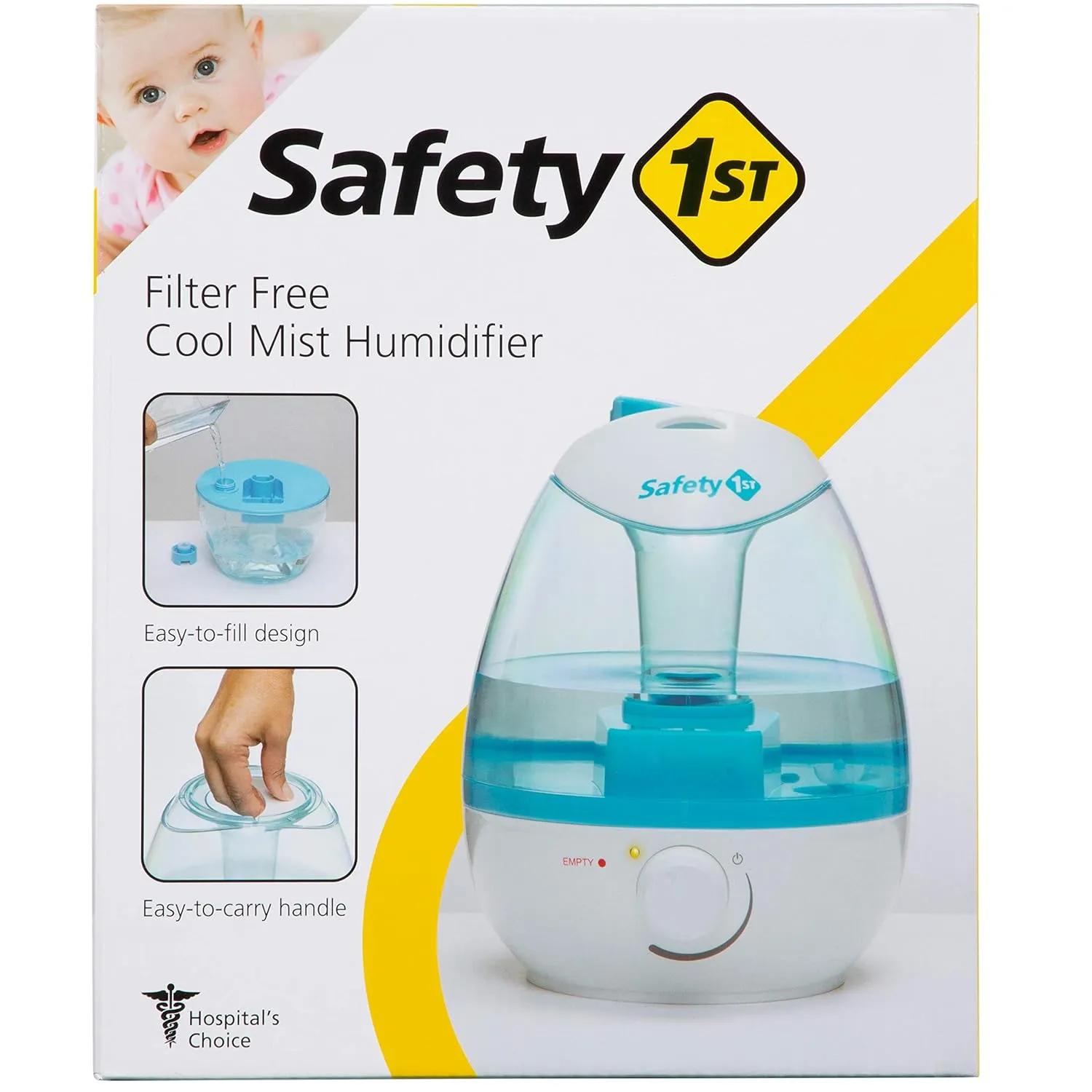 Cool Mist Humidifier - Blue - Image 3