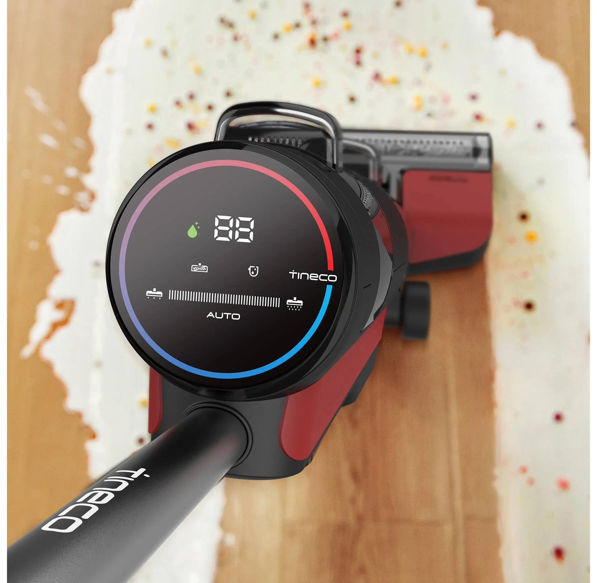 Cordless Smart Wet/Dry Vacuum Cleaner - Red - Image 2