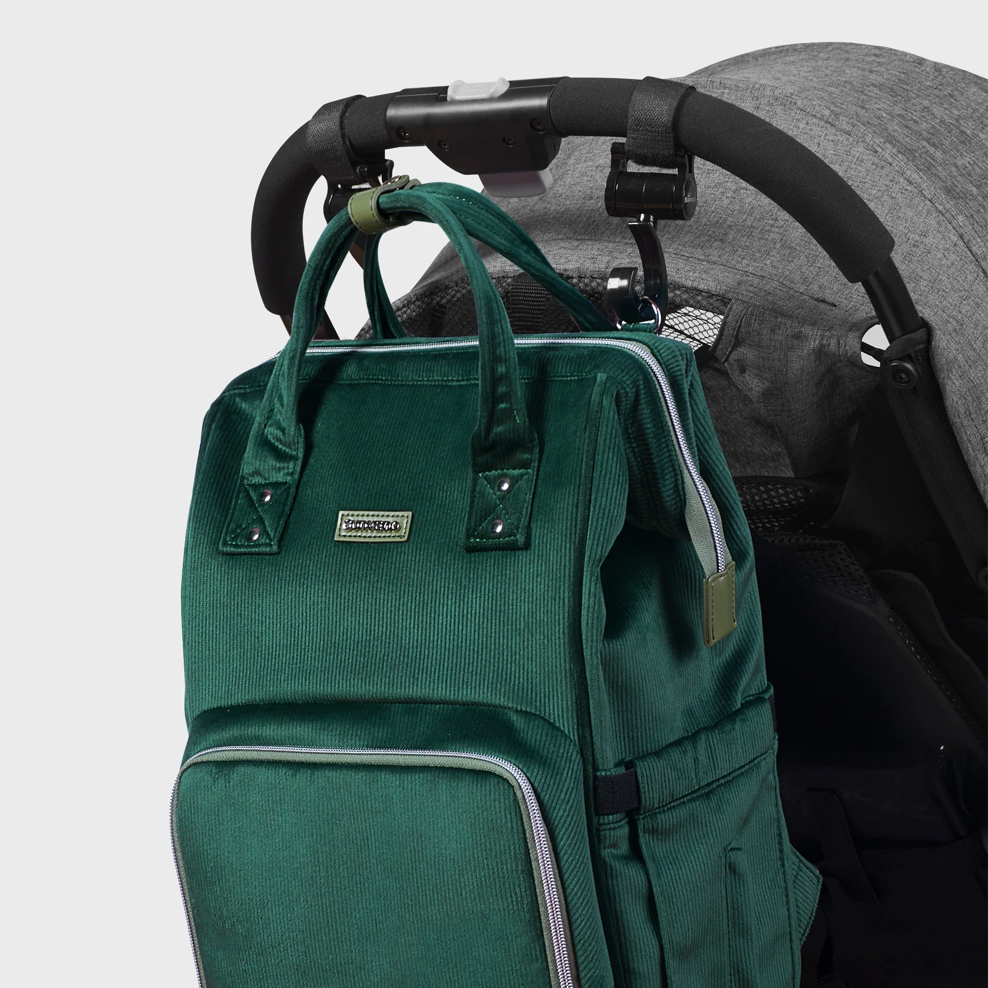 Corduroy Diaper Backpack - Image 11