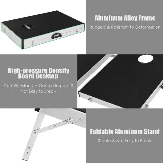Cornhole Set With Foldable Design and Side Handle - Image 7