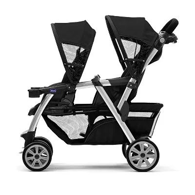 Cortina Together Double Stroller - Minerale (See Description) - Image 2