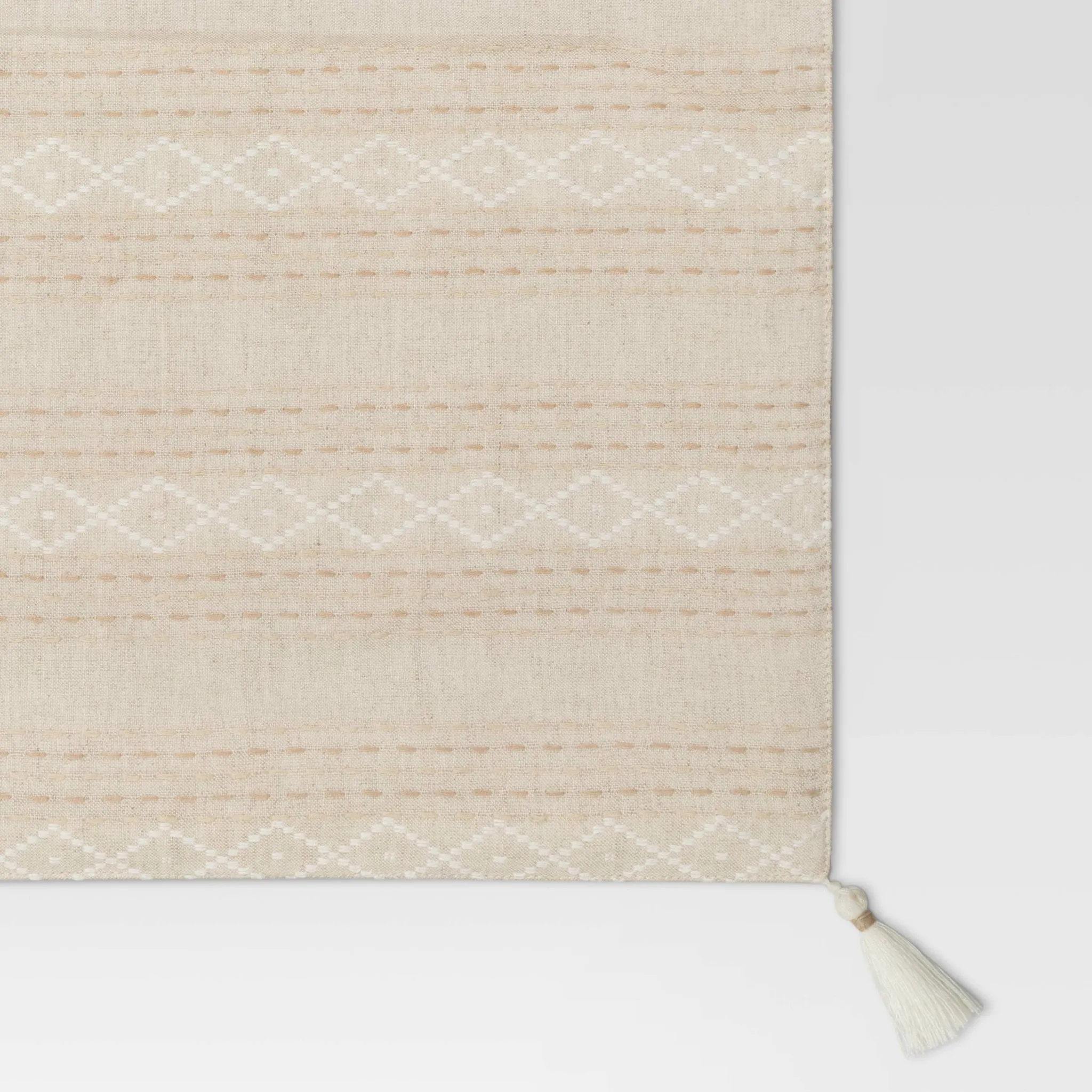 Cotton Printed Placemat with Tassels - Image 6