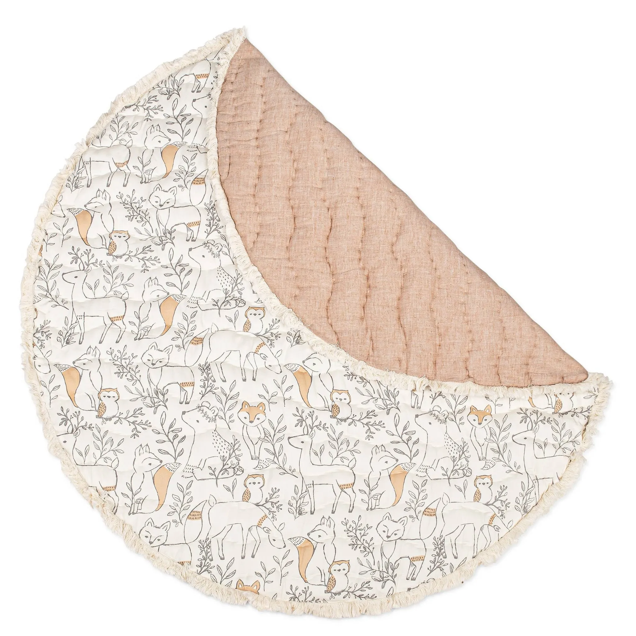 Cotton Quilted Activity Playmat - Ezra
