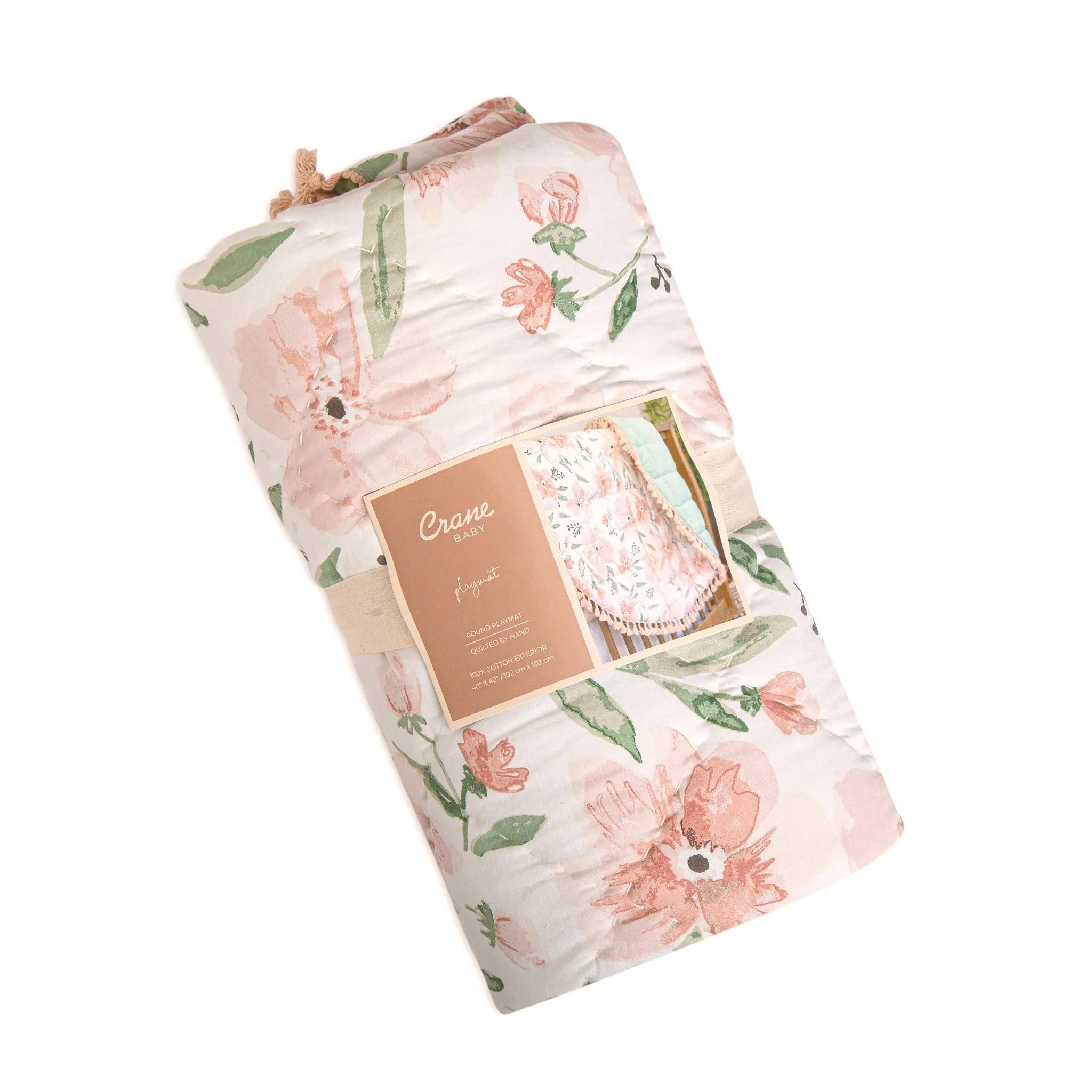 Cotton Quilted Activity Playmat - Parker Floral - Image 5