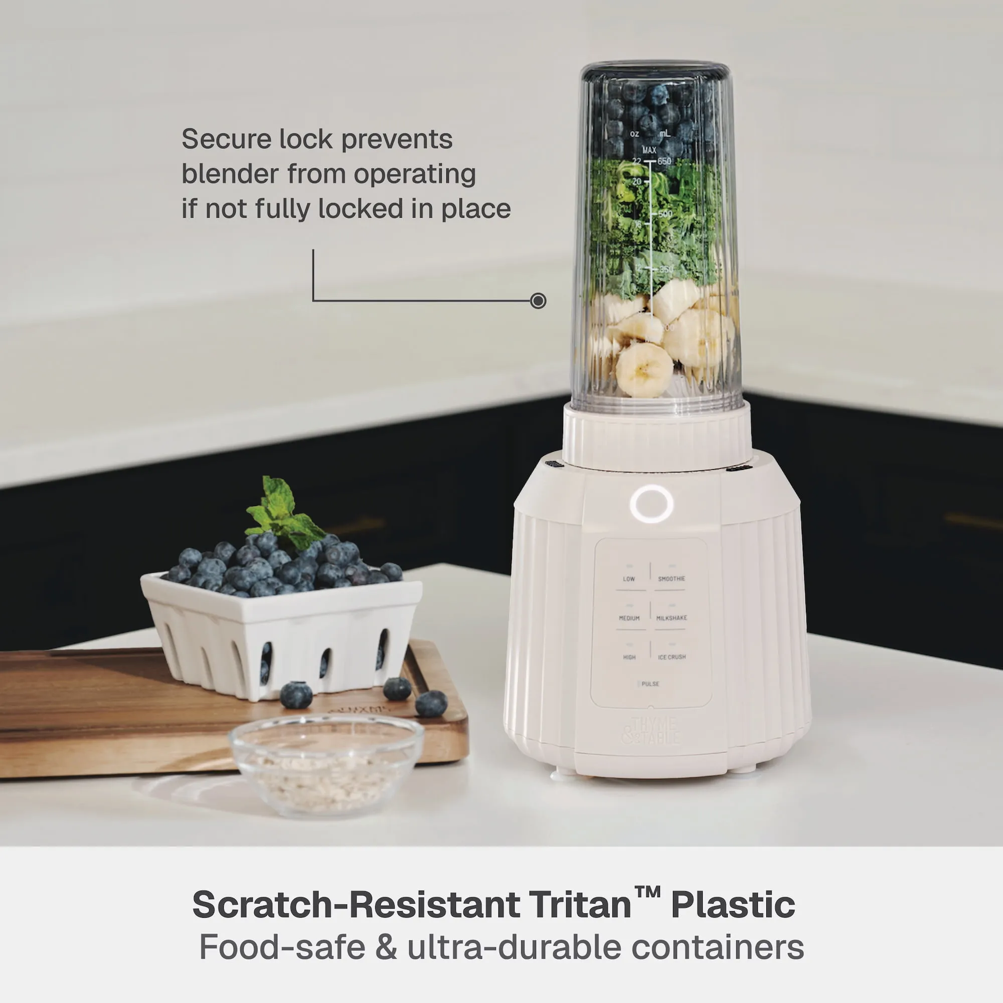 Countertop Blender Duo - Sand White - Image 5