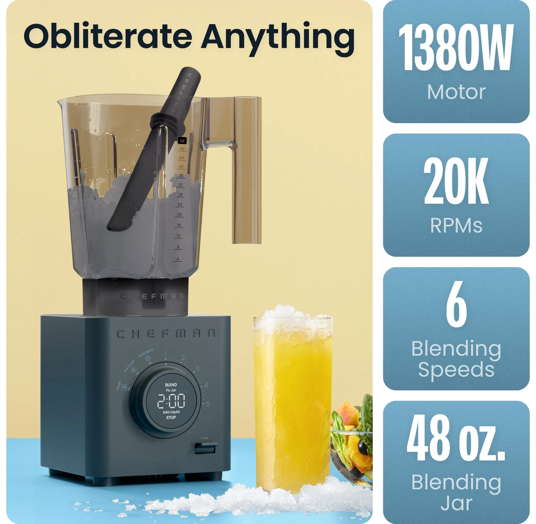 Countertop Blender - Midnight - Image 3