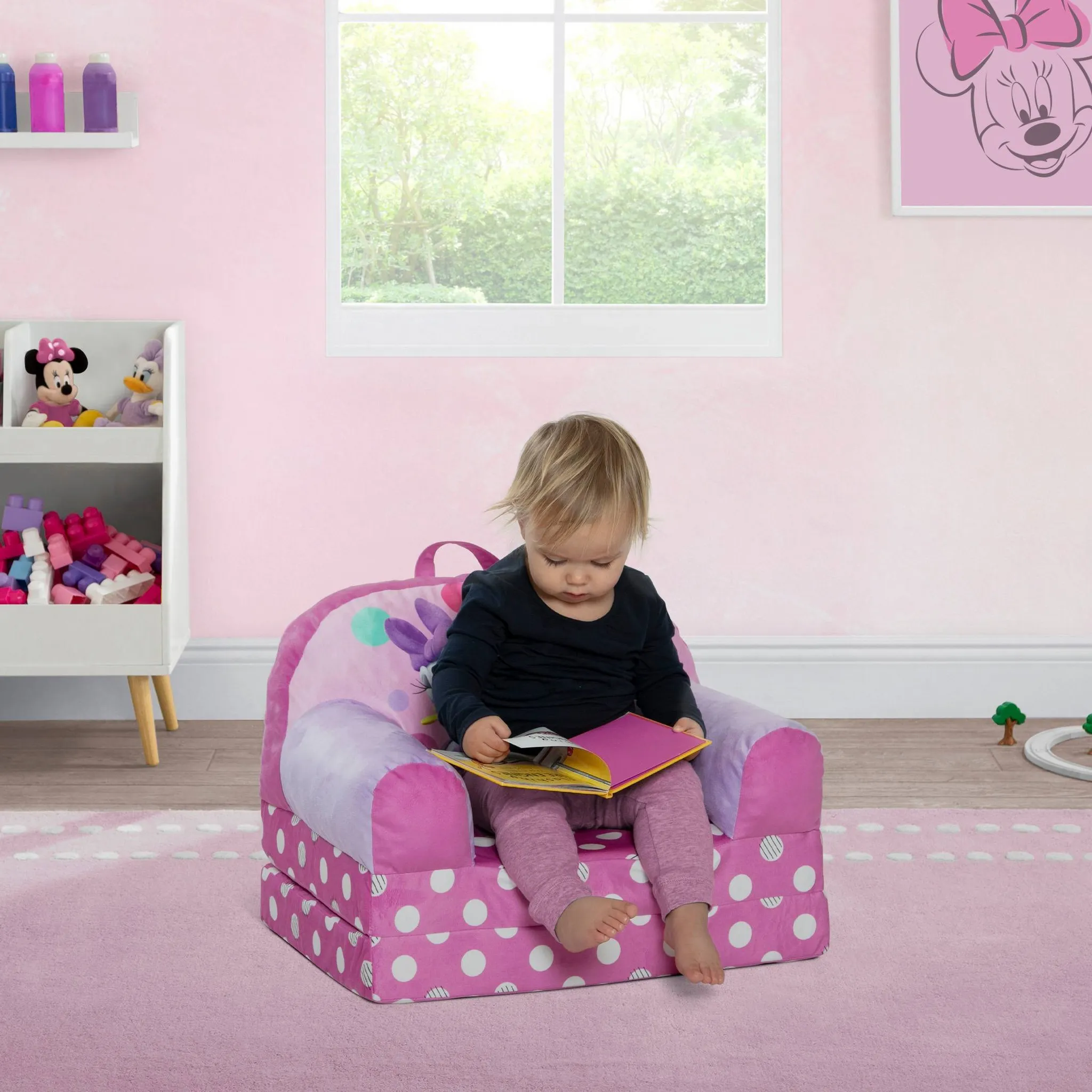 Cozee Buddy Flip-Out Chair - Minnie Mouse - Image 2