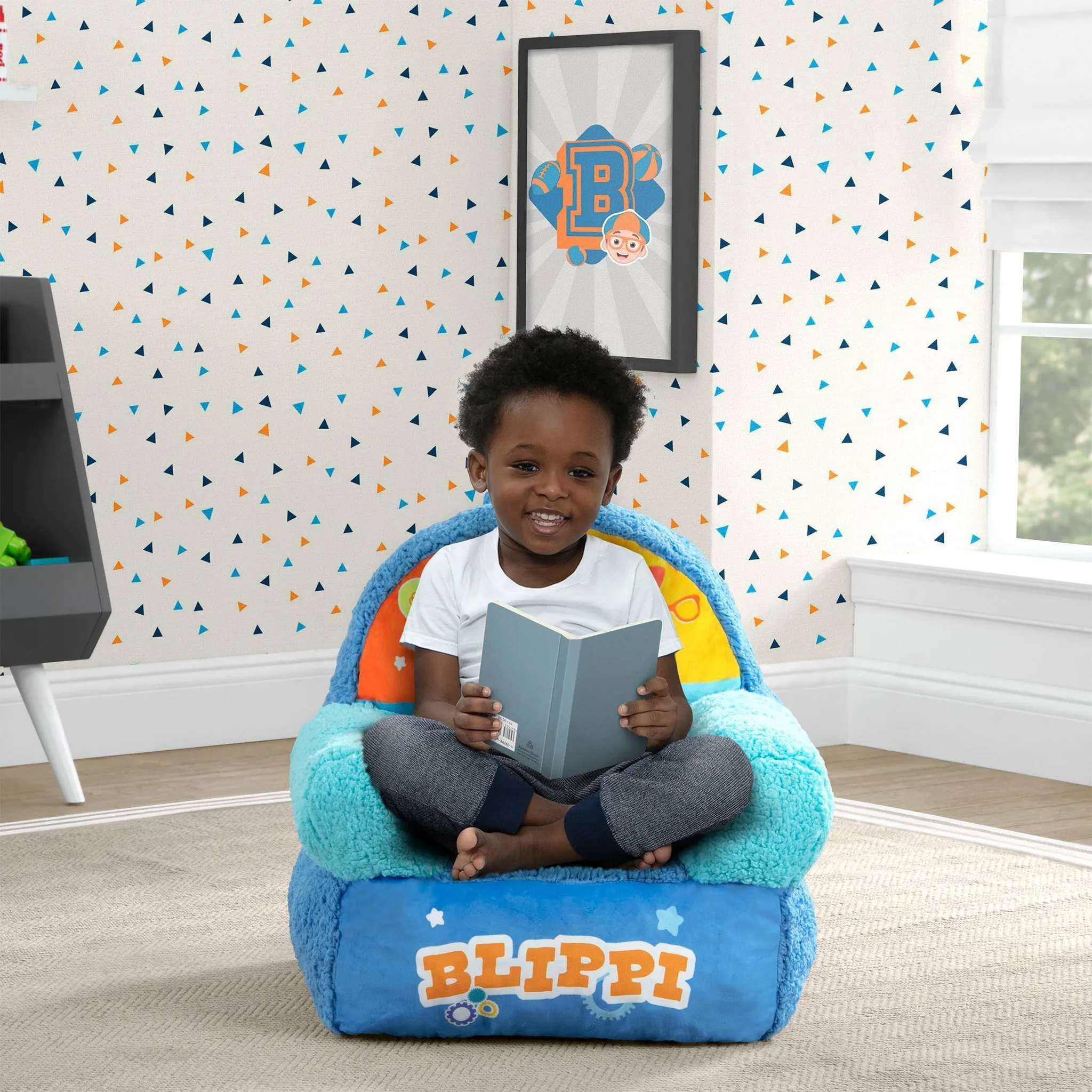 Cozee Buddy Kids Chair - Blippi - Image 4
