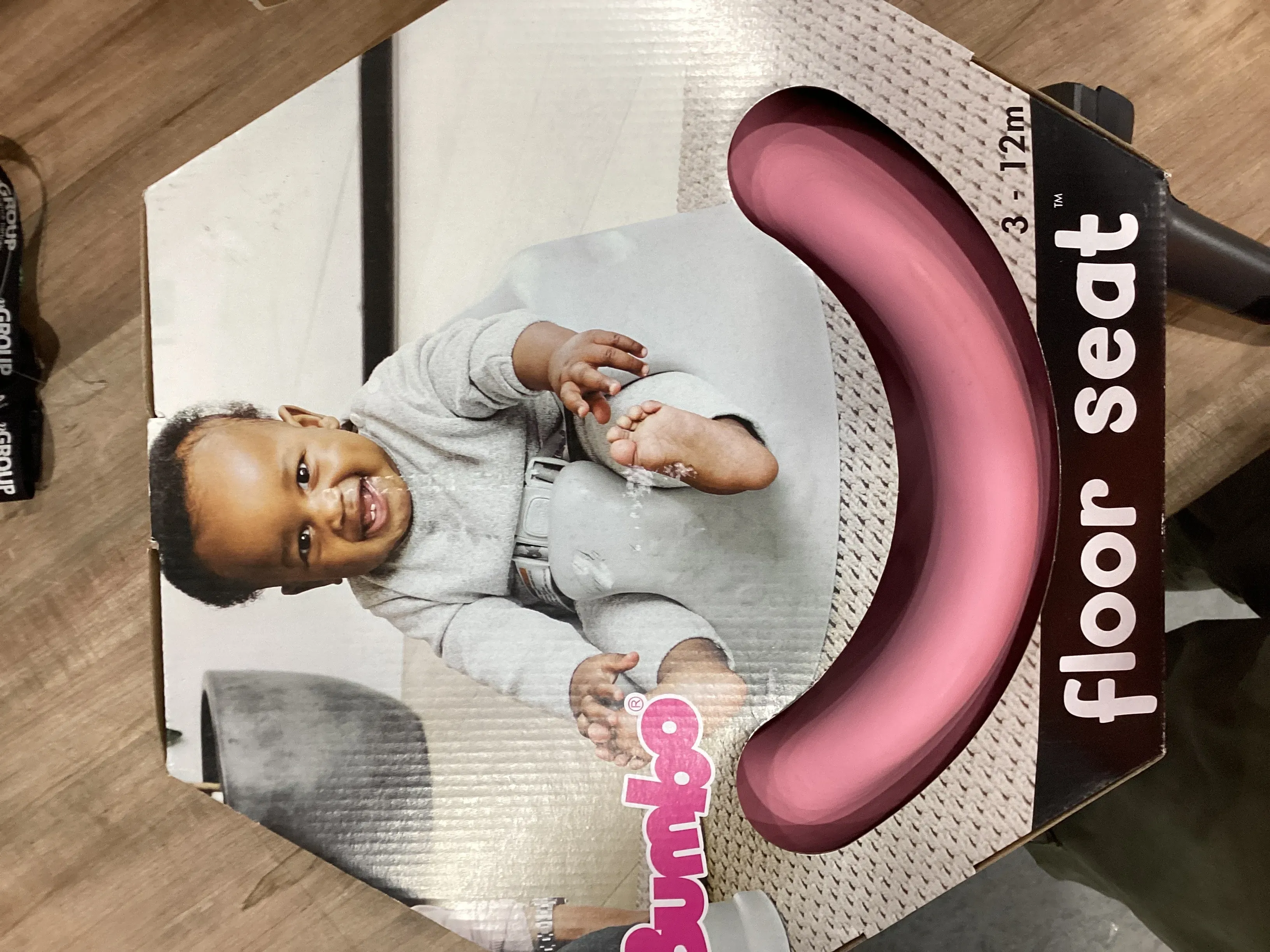 Cradle Pink Infant Floor Seat - Image 3