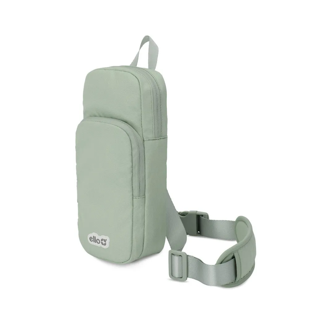 Crossbody Sling Water Bottle Bag - Green - Image 5