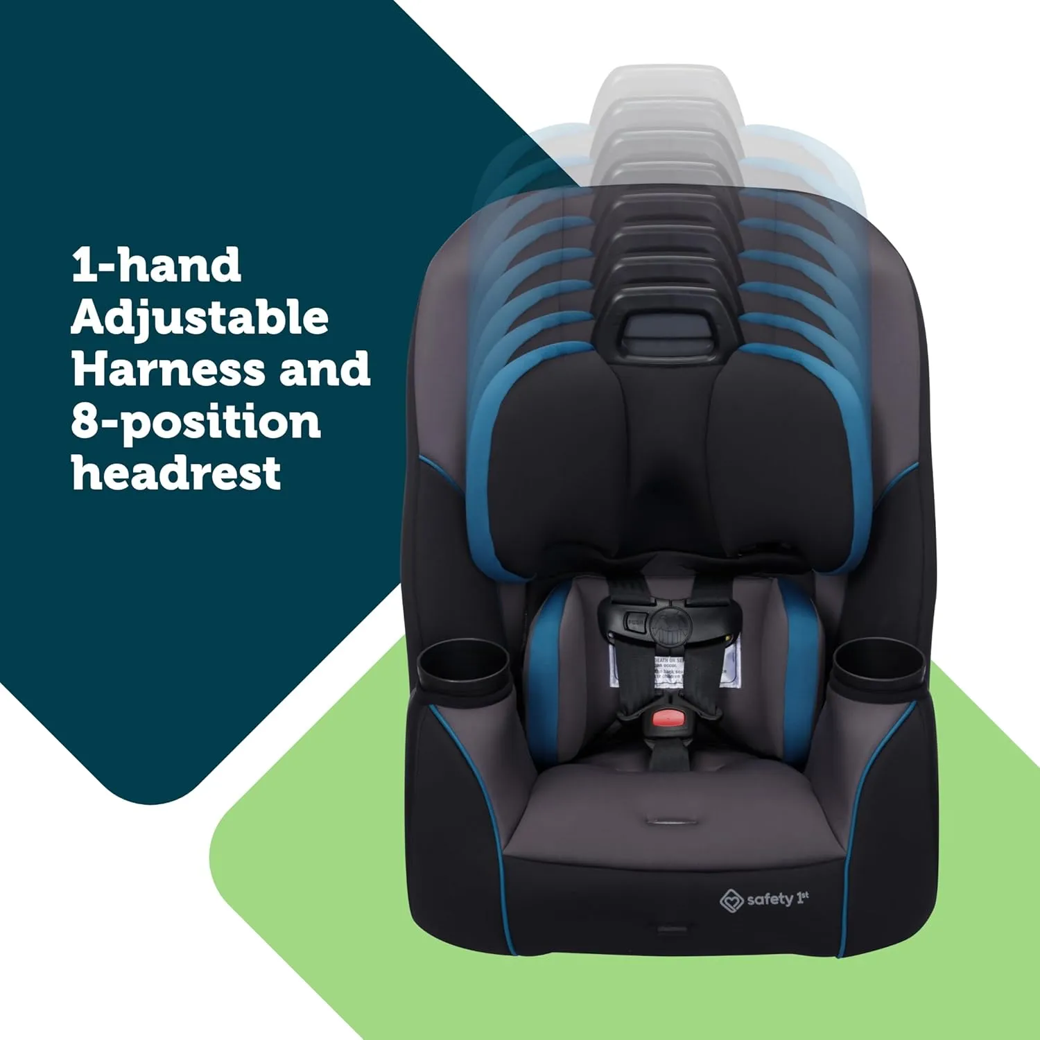 Crosstown Slim All-in-One Convertible Car Seat - City Storm 2 - Image 5