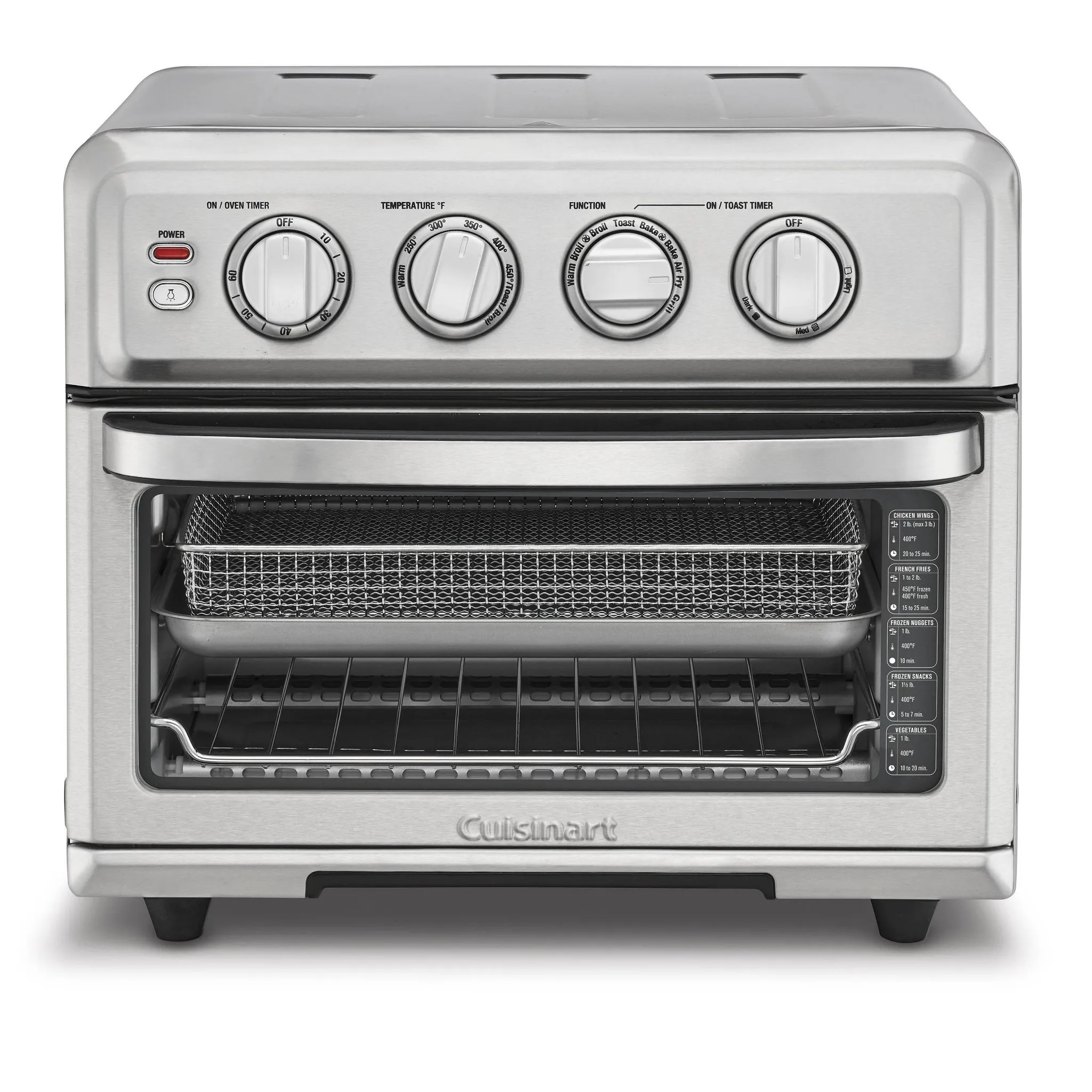 Cuisinart Air Fryer Toaster Oven With Grill - Stainless Steel - TOA-70