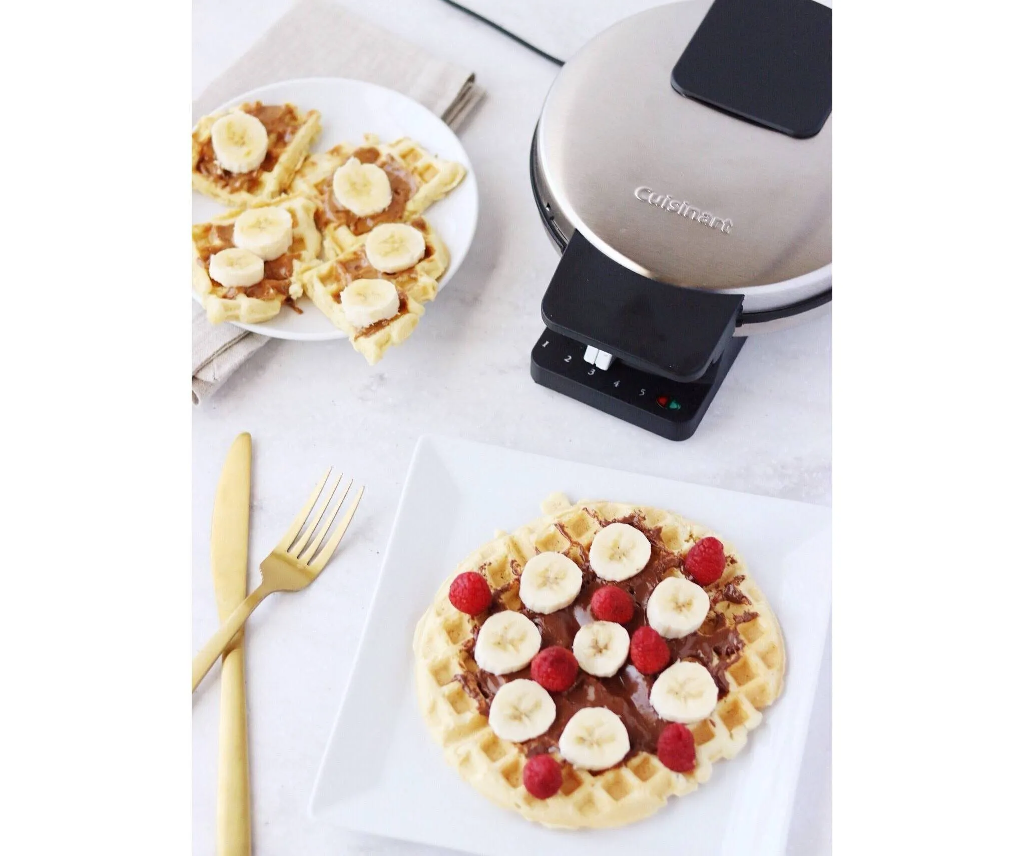 Cuisinart Classic Waffle Maker - Stainless Steel - WMR-CAP2 - Image 4