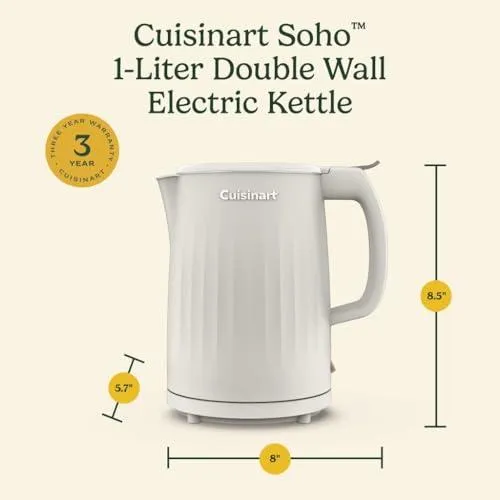 Cuisinart Soho 1-Liter Electric Kettle - Truffle - Image 5