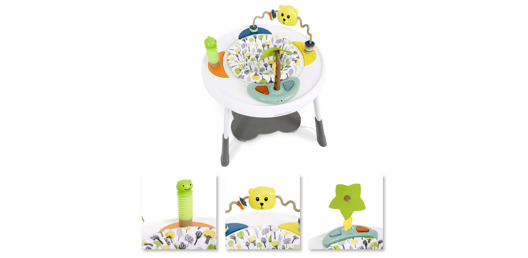 Curio Lightweight & Convertible Sit N Seek Activity Center - Lime - Image 6