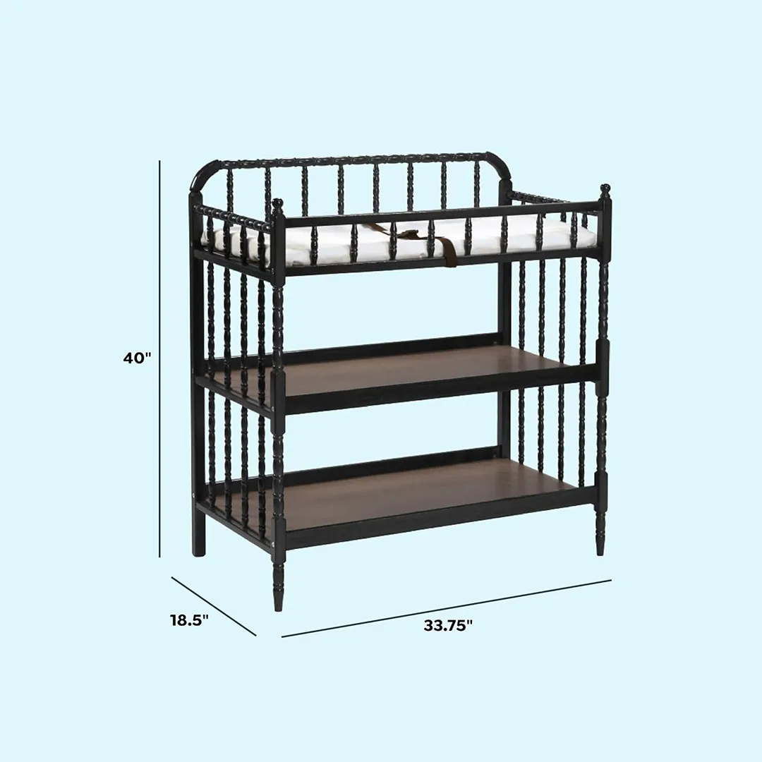 Jenny Lind Changing Table in Ebony Finish - Image 3
