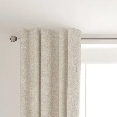 Decorative Window Curtain Rod - Pewter - Image 2