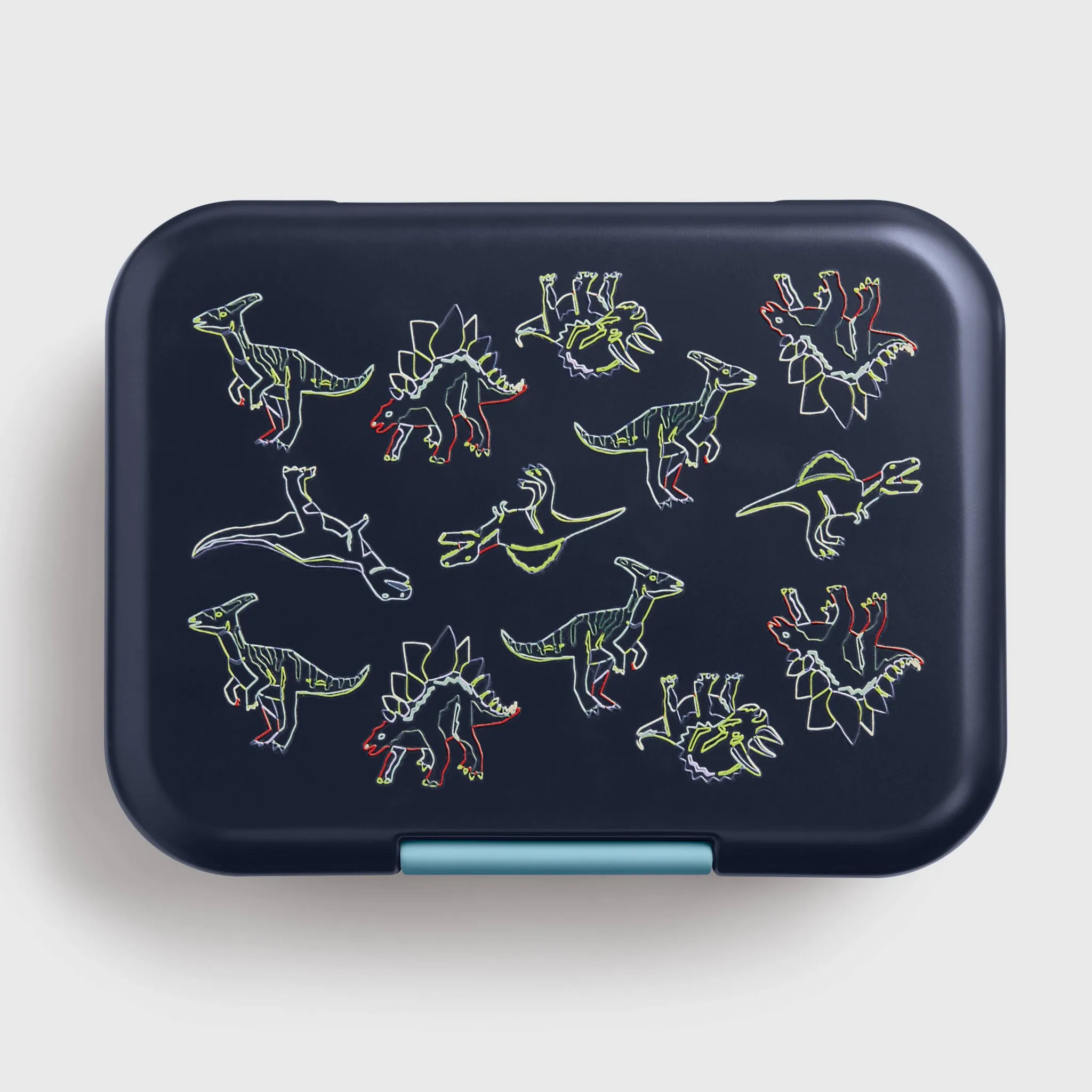 Deluxe Bento Box 4pc - Dinosaur Pattern - Image 4