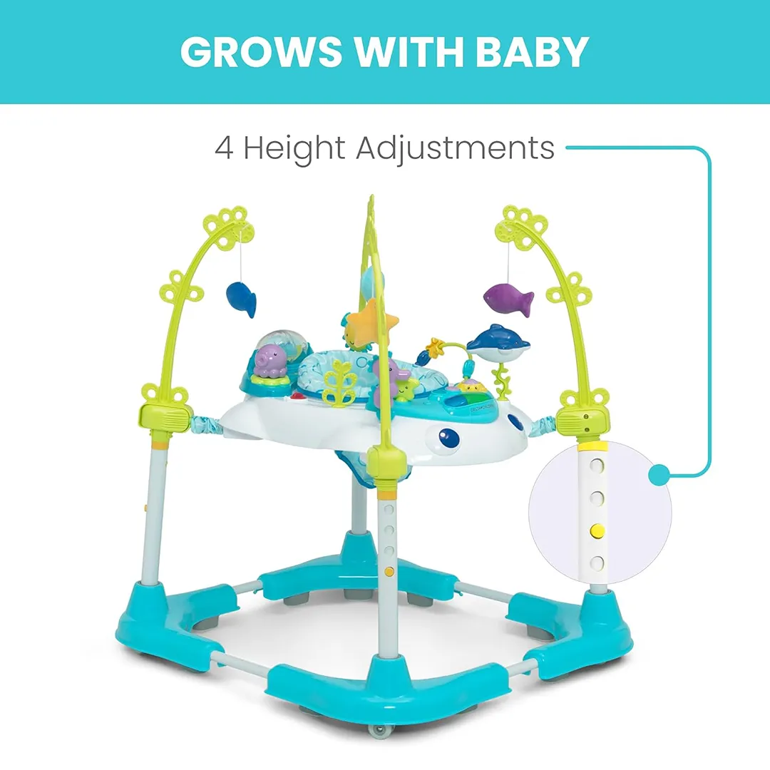 Deluxe Learn2Walk Balancer Baby Walker - Blue Ocean Adventure - Image 2