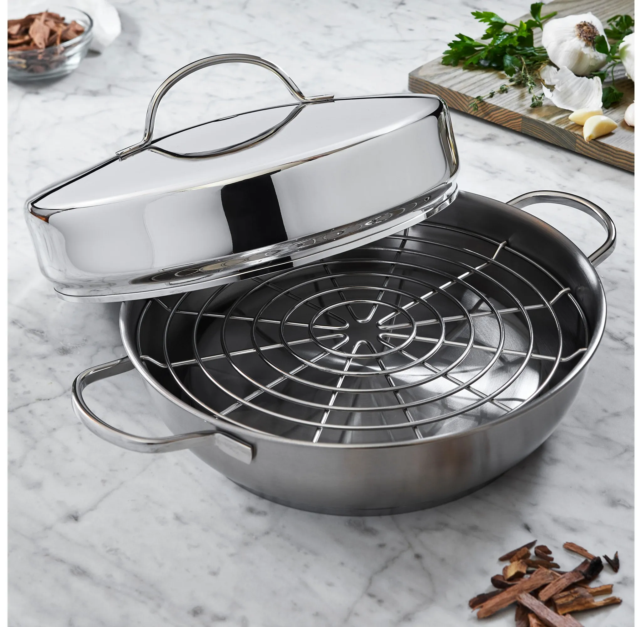 Demeyere Resto Stovetop Smoker 11" - Image 3