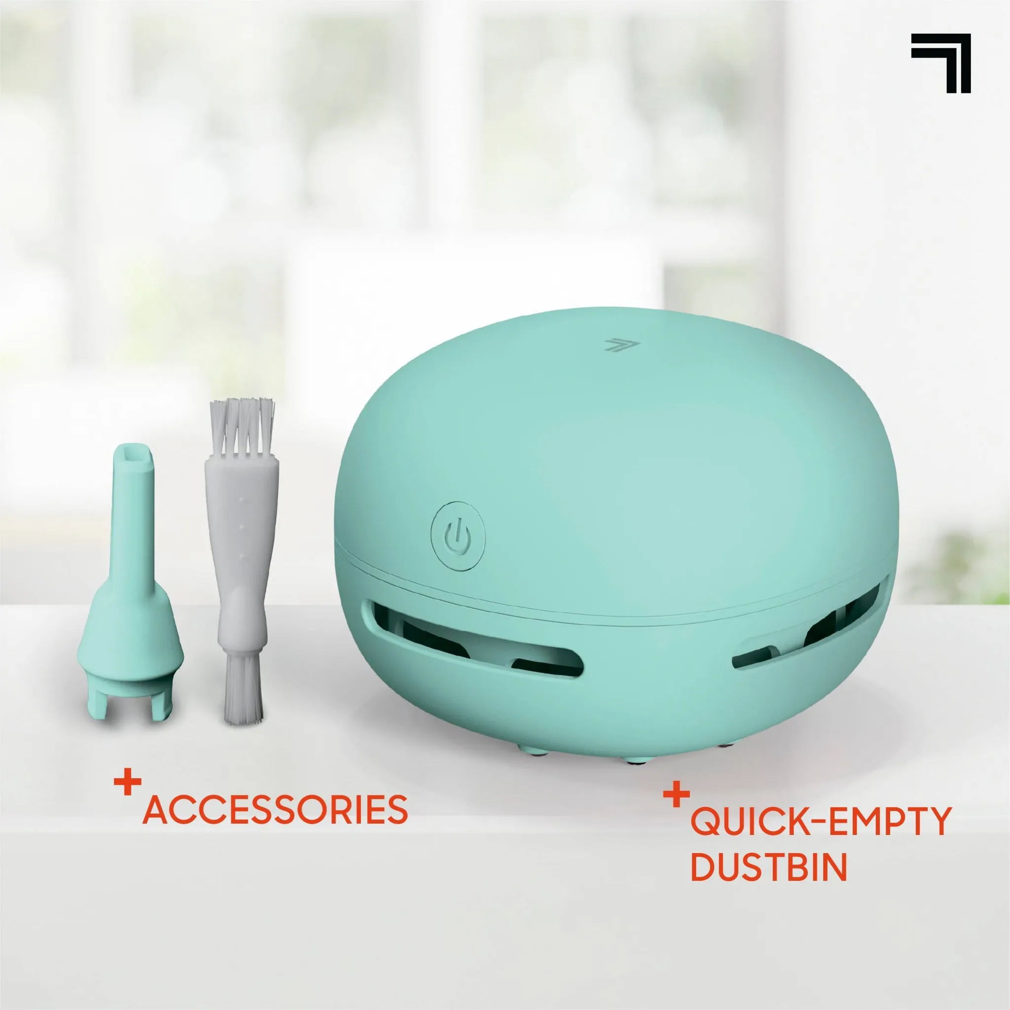 Desktop Cordless Handheld Vacuum Green - Image 3