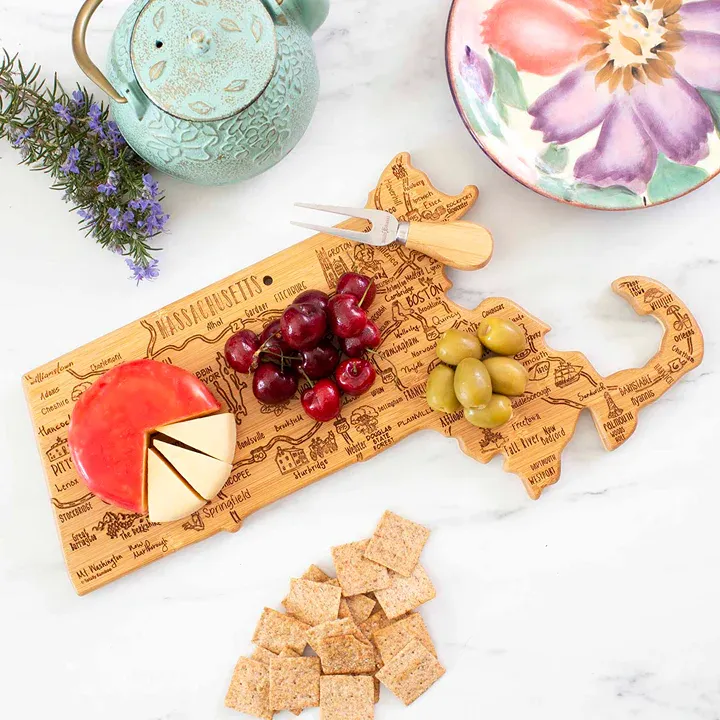 Destination Massachusetts Cutting Board, 16-3/4" x 9-1/4" - Image 4