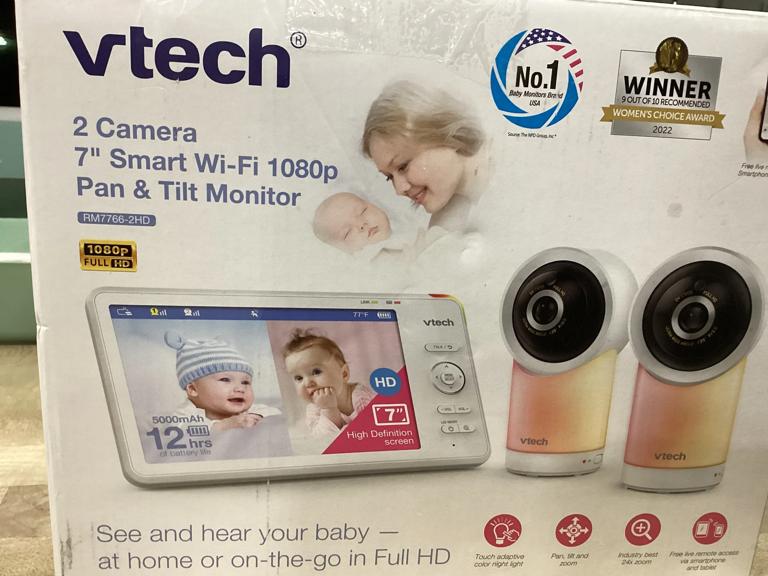 Digital 7" Video Monitor with Remote Access - RM7766HD-2 - Image 2